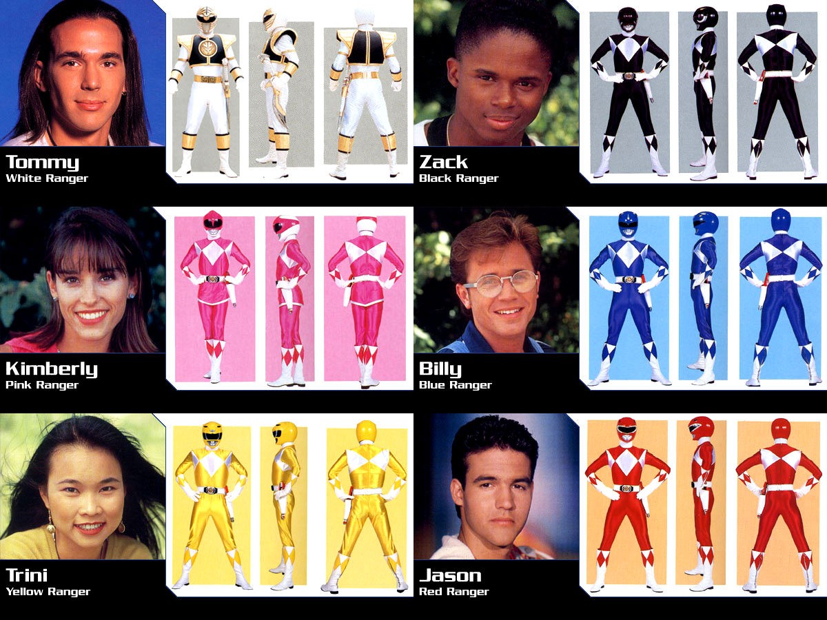 Mighty Morphin Power Rangers Power Rangers Collage 1200x900