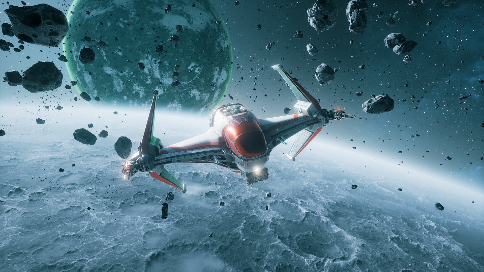 Space Spaceship Planet Science Fiction Everspace 1920x1080