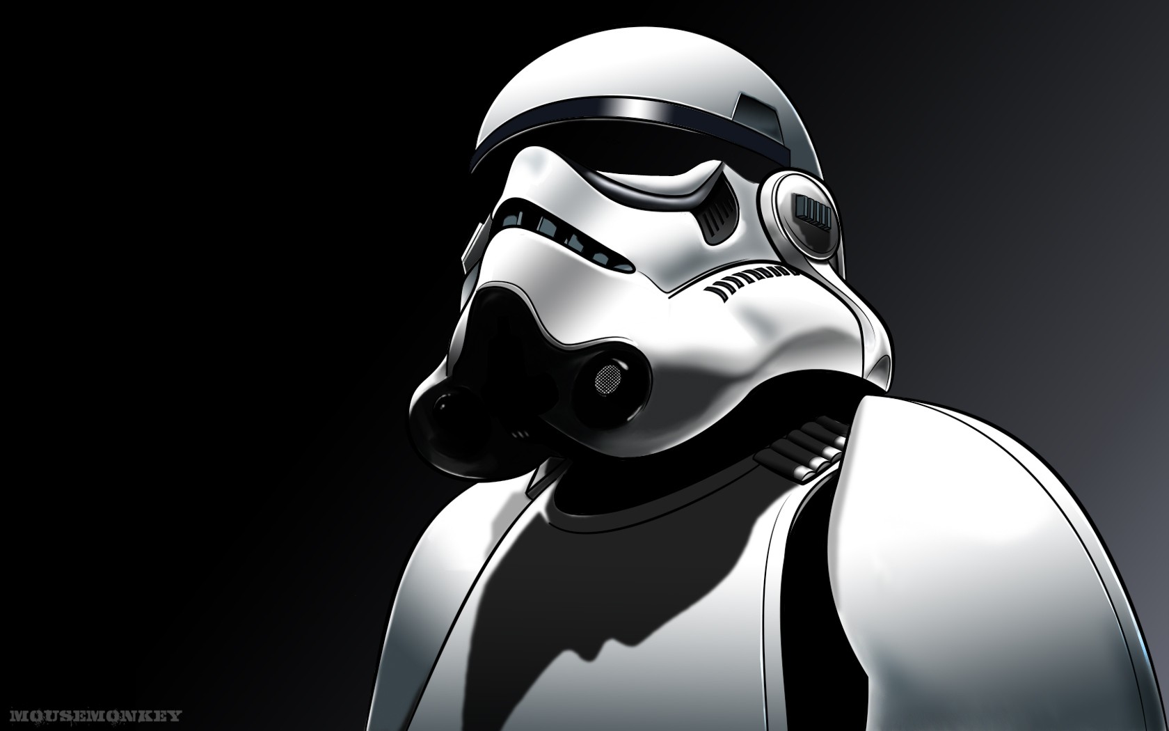 Star Wars Stormtrooper Imperial Forces Artwork 1680x1050
