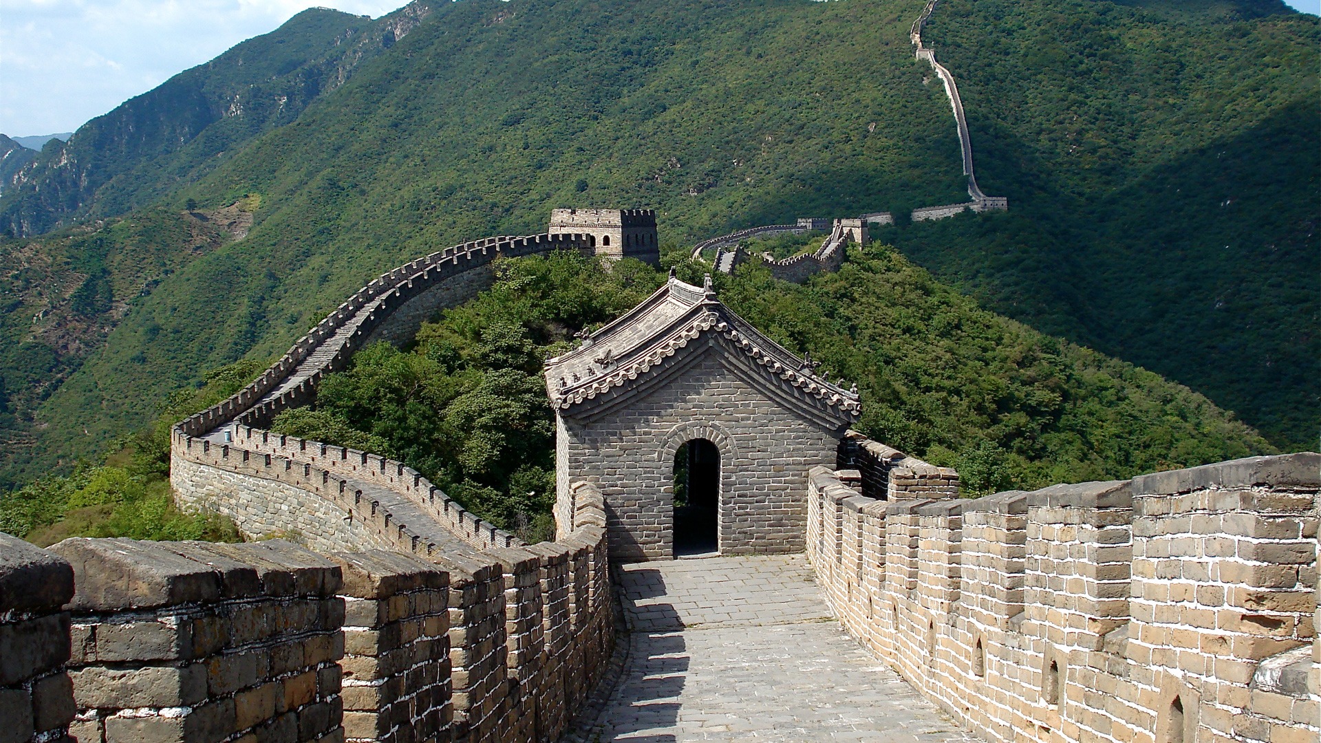 Man Made Great Wall Of China 1920x1080