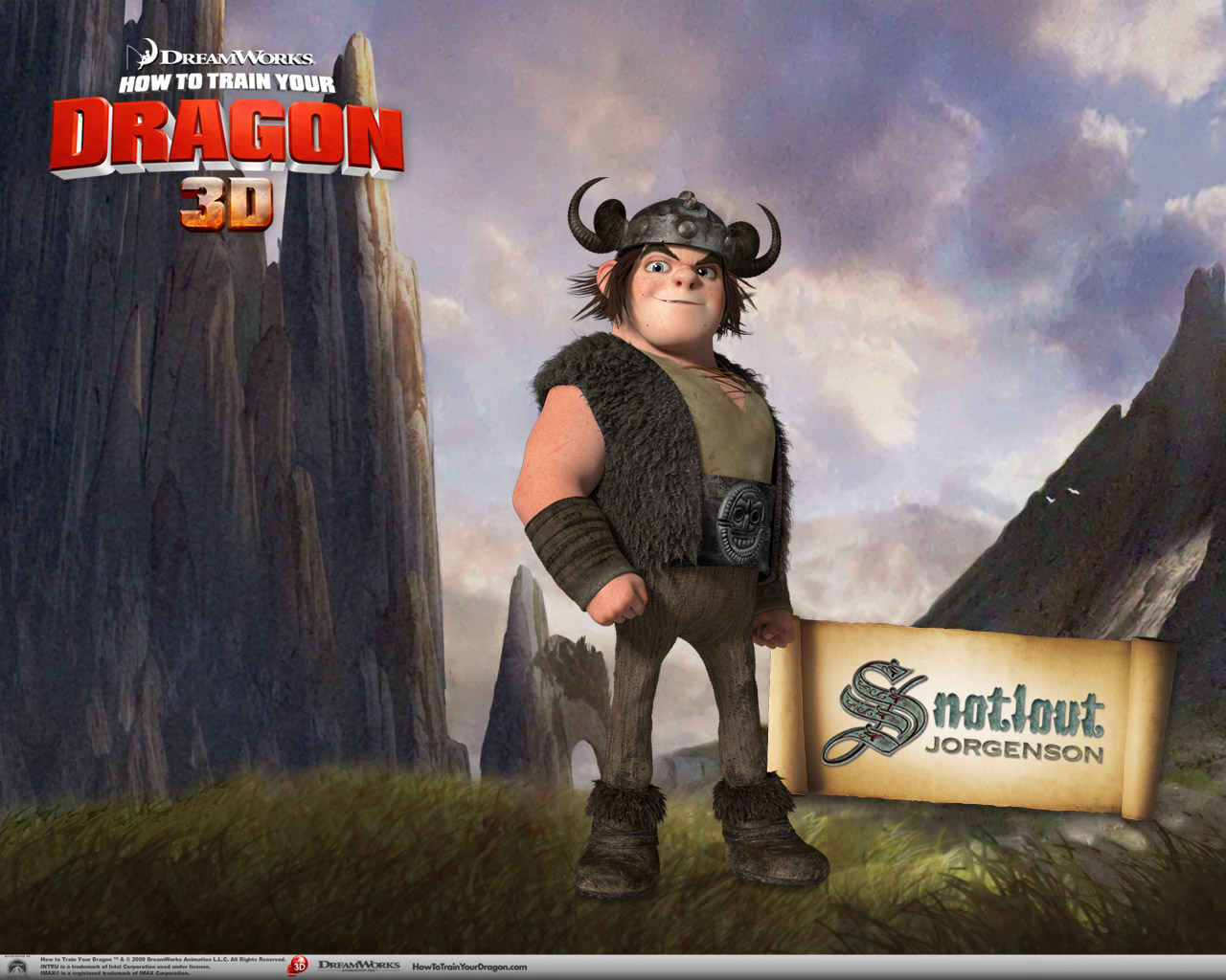 Snotlout How To Train Your Dragon 1280x1024