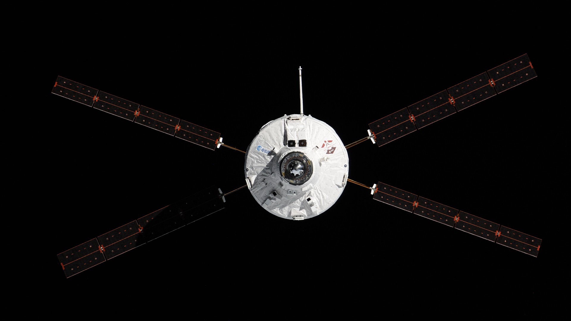 International Space Station ESA ATV Space 1920x1080