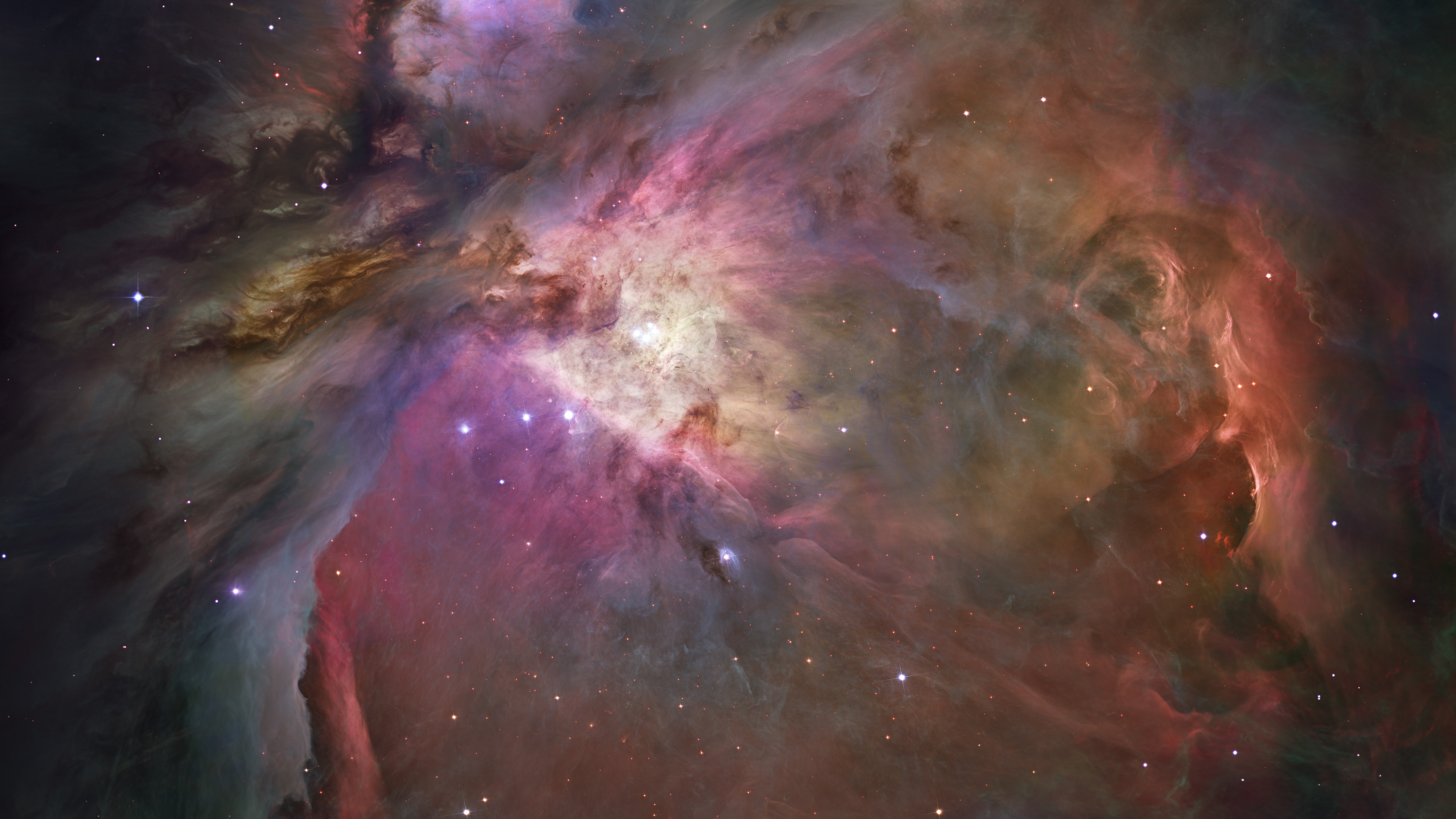 Space Great Orion Nebula Space Art Digital Art 5120x2880