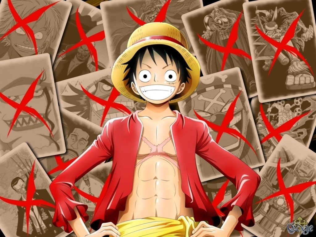One Piece Monkey D Luffy Anime Boys Anime 1024x768