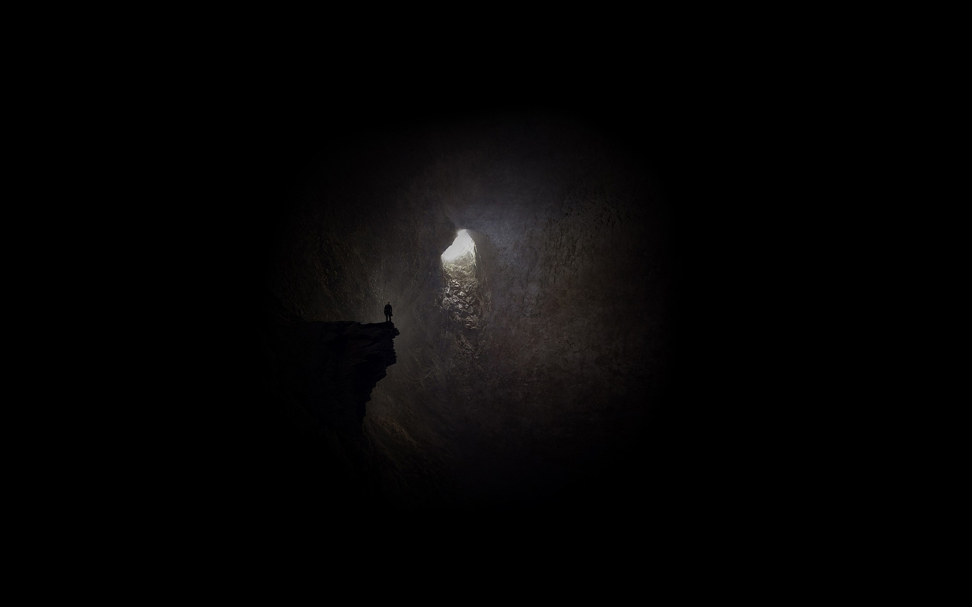 Spelunking Cave Dark 1920x1200