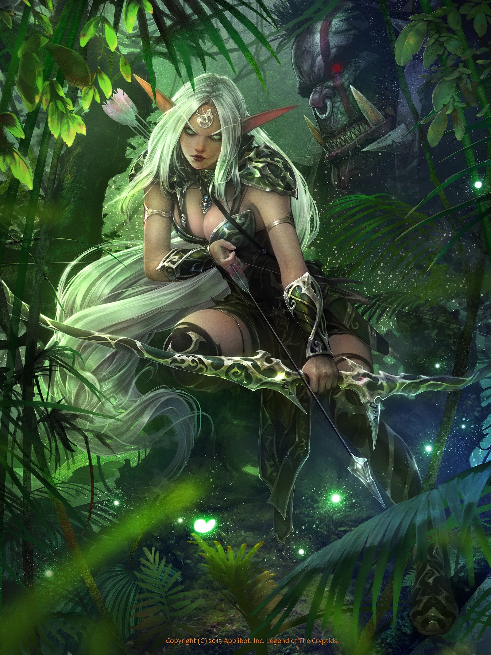 Fantasy Art Archer Fantasy Girl 2015 Year 1600x2134