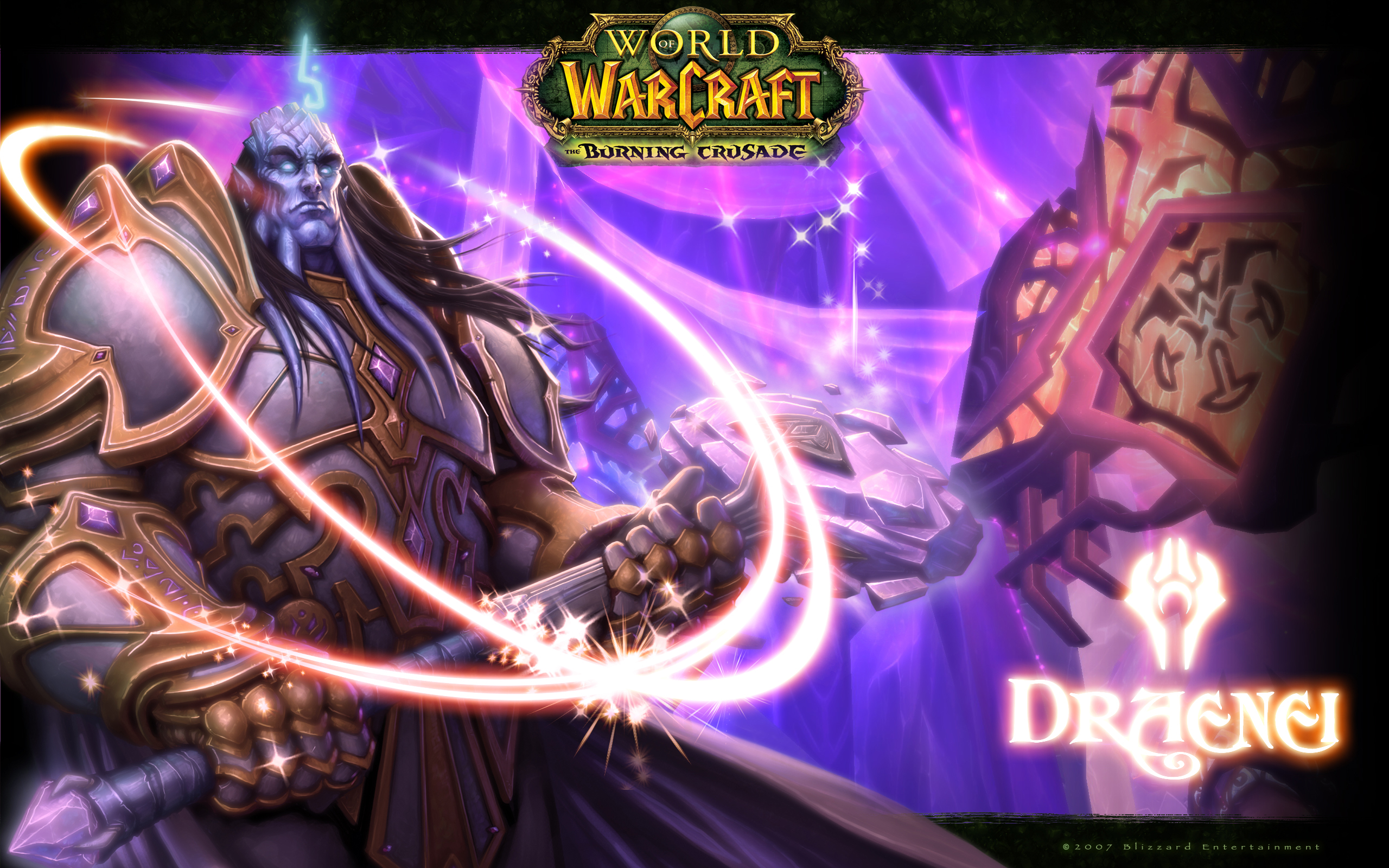 World Of Warcraft Draenei World Of Warcraft The Burning Crusade 2560x1600