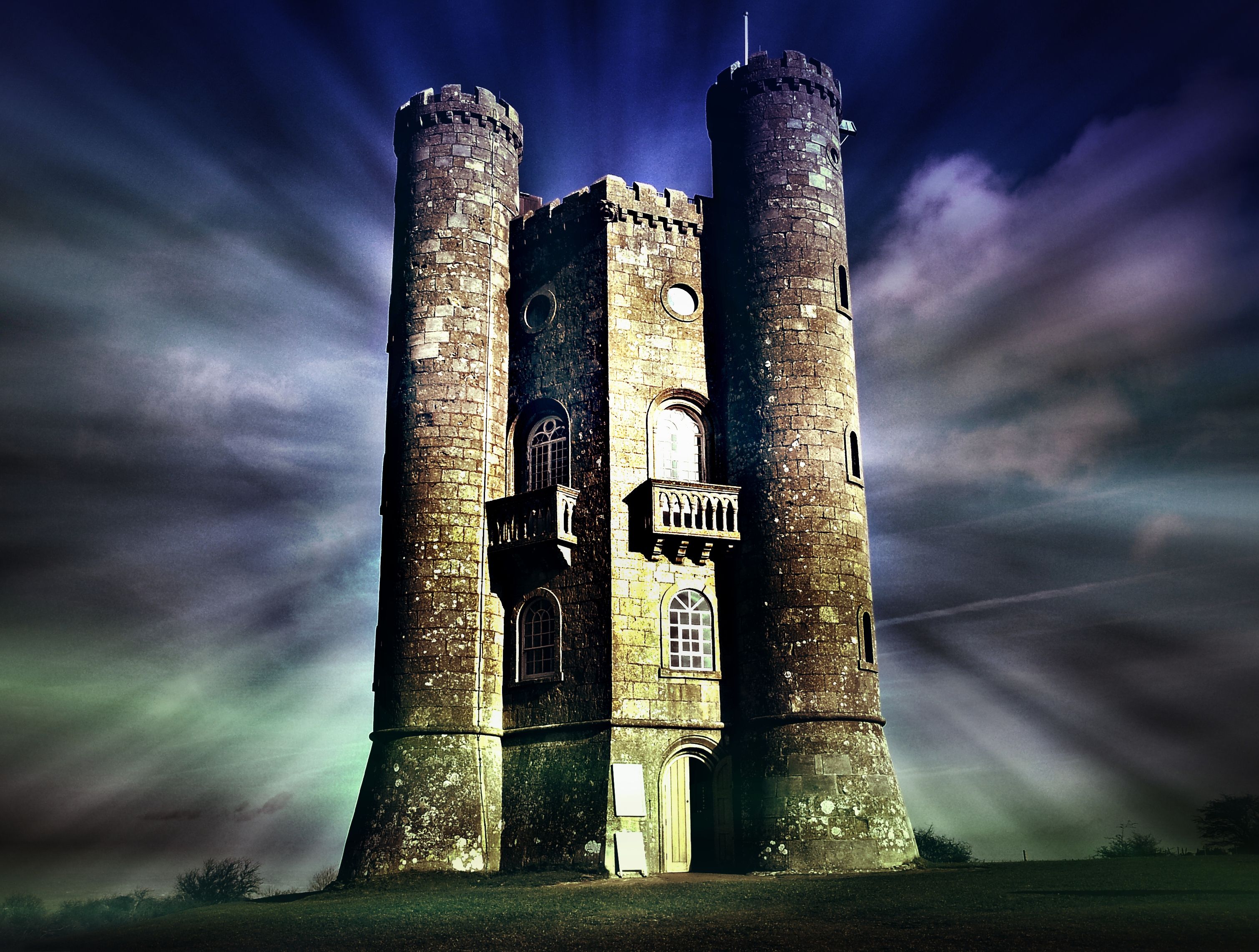 Man Made Broadway Tower Worcestershire 3019x2283