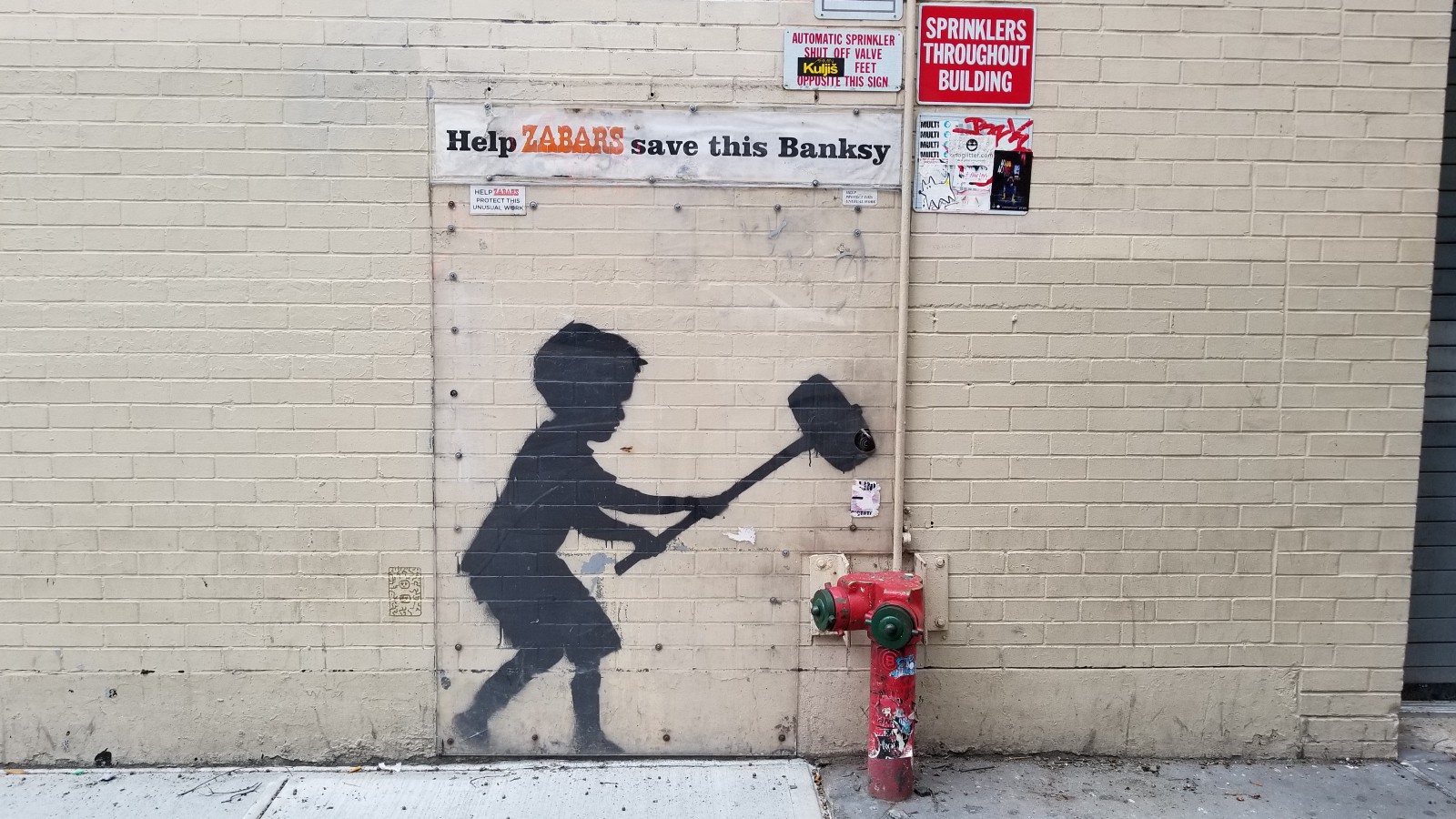 Banksy Graffiti Concrete Wall Urban Sign 1600x900