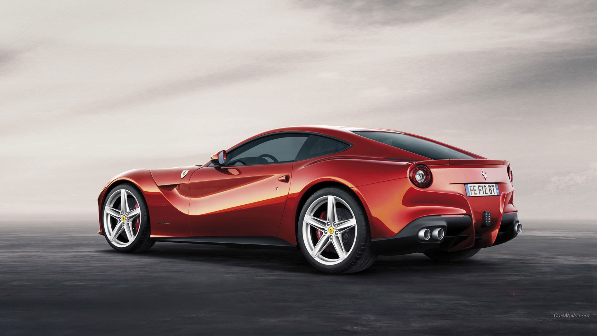 Ferrari F12 Car Sports Car Red Cars Coupe 1920x1080