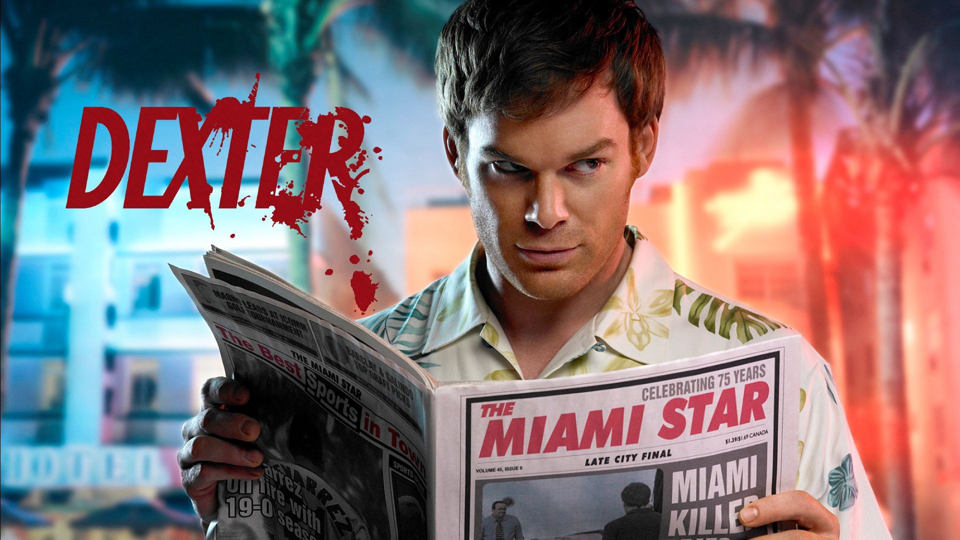 Michael C Hall Dexter TV Show Dexter Morgan 1920x1080