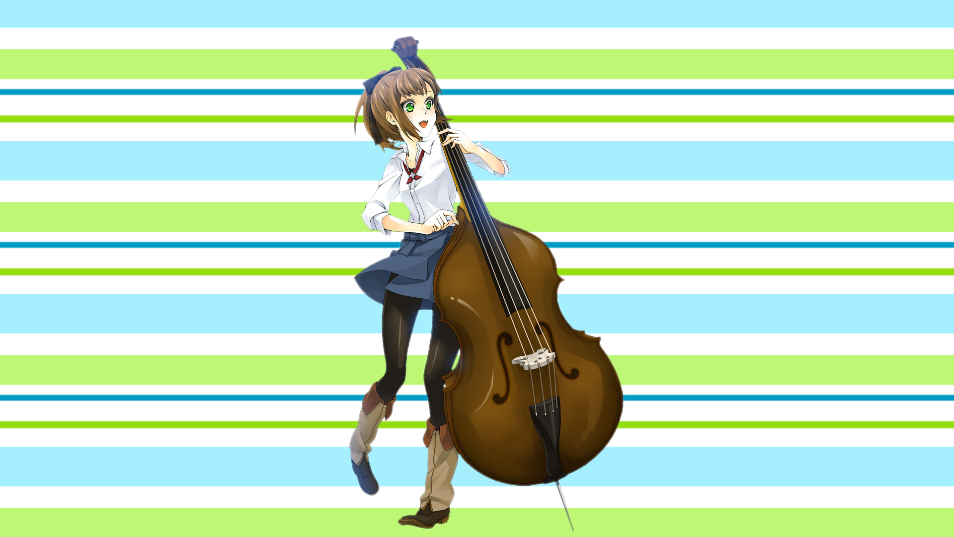 Music Orchestra Anime Girls Anime 1920x1080