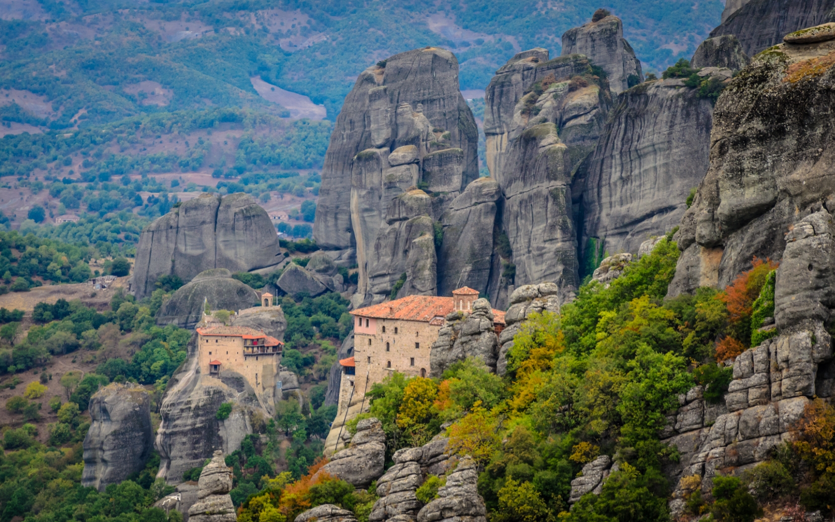 Religious Meteora 1680x1050