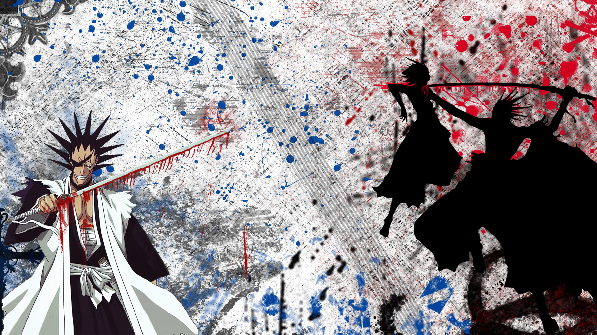 Bleach-HD-Wallpaper-6  Kurosaki ichigo, Kenpachi zaraki, Wallpapers hd  anime