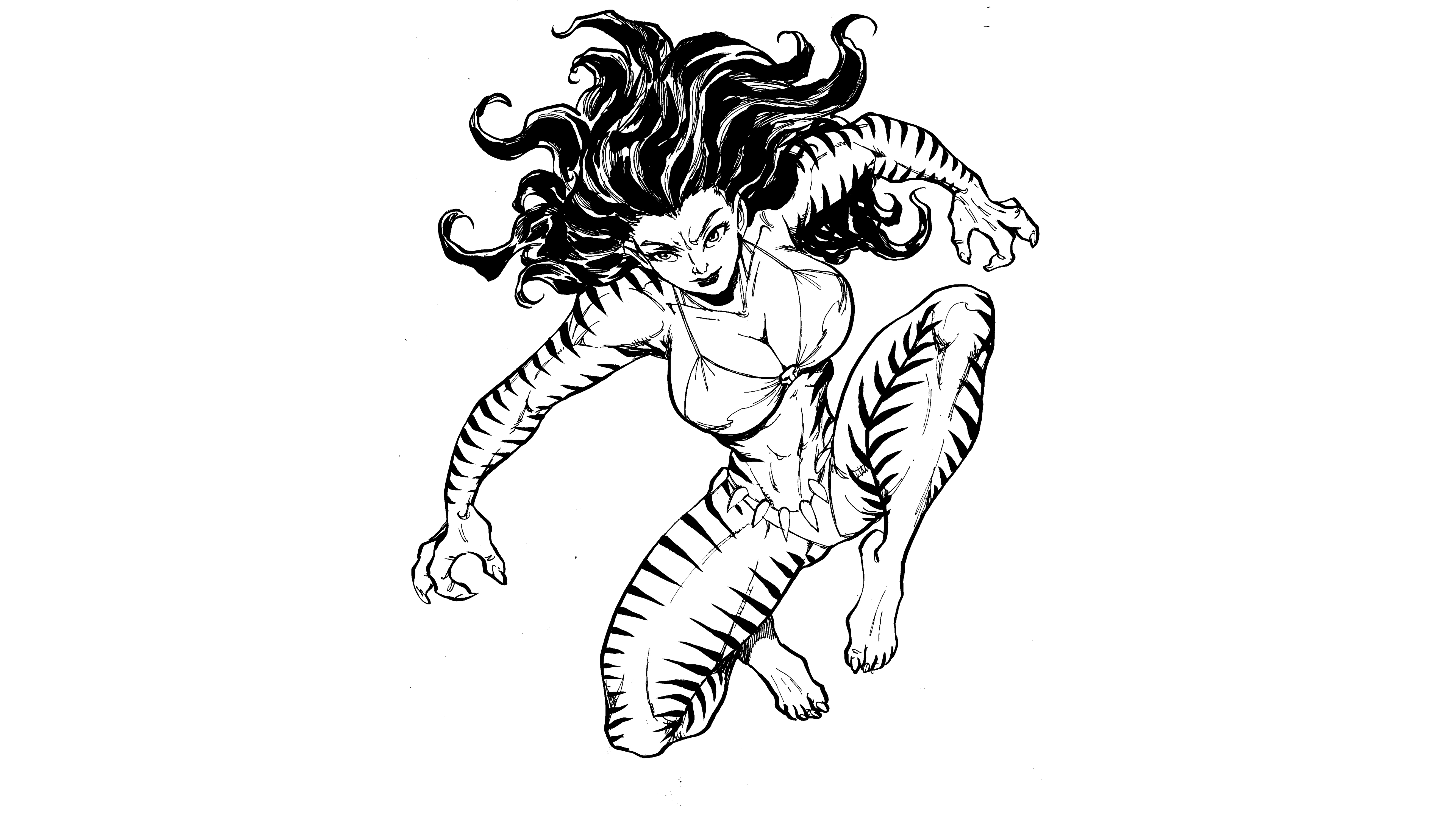 Comics Tigra 5300x2981