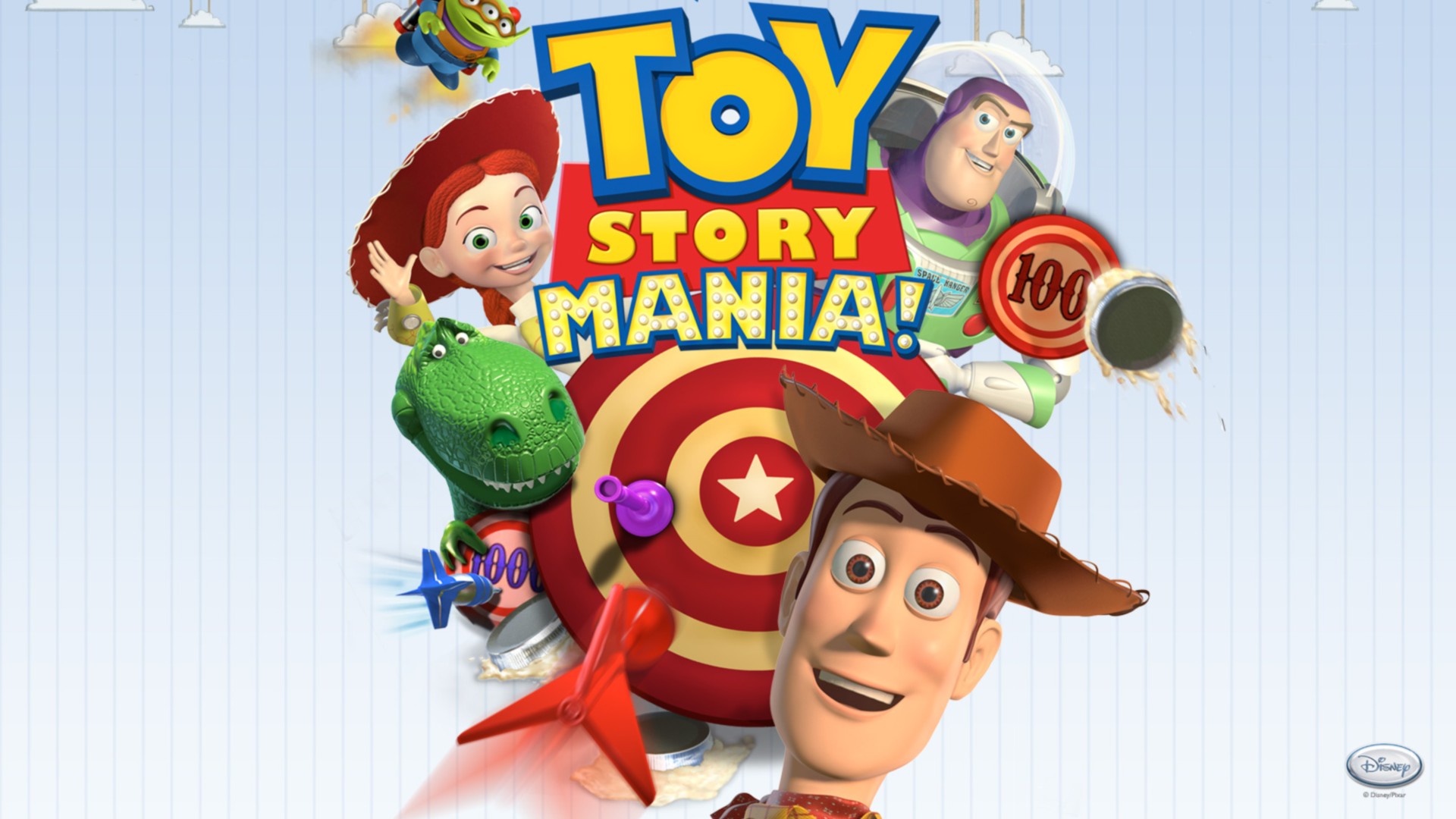 Woody Toy Story Buzz Lightyear Rex Toy Story Jessie Toy Story Aliens Toy Story Toy Story Mania 1920x1080