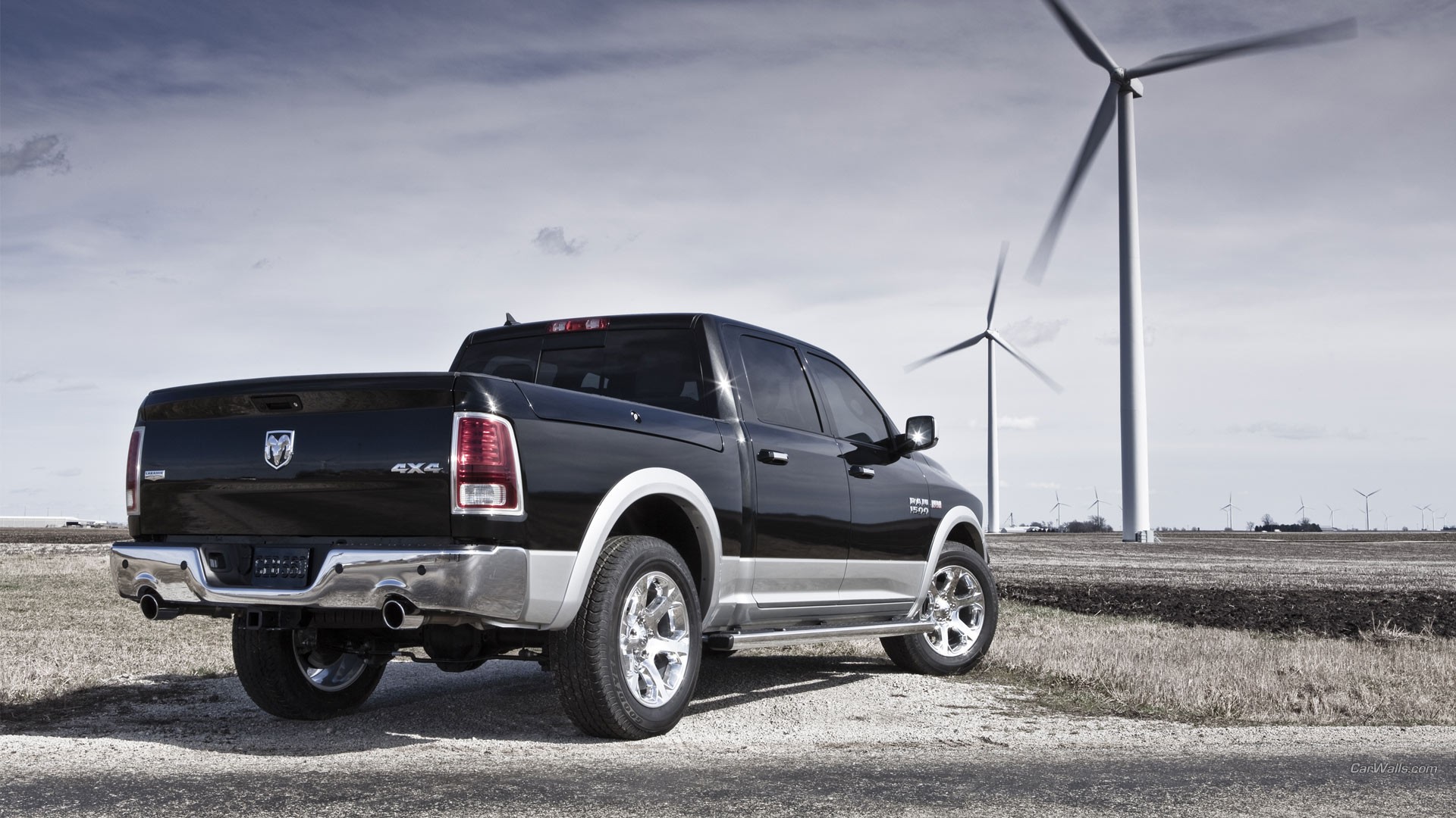 Dodge RAM Car Wind Turbine 1920x1080