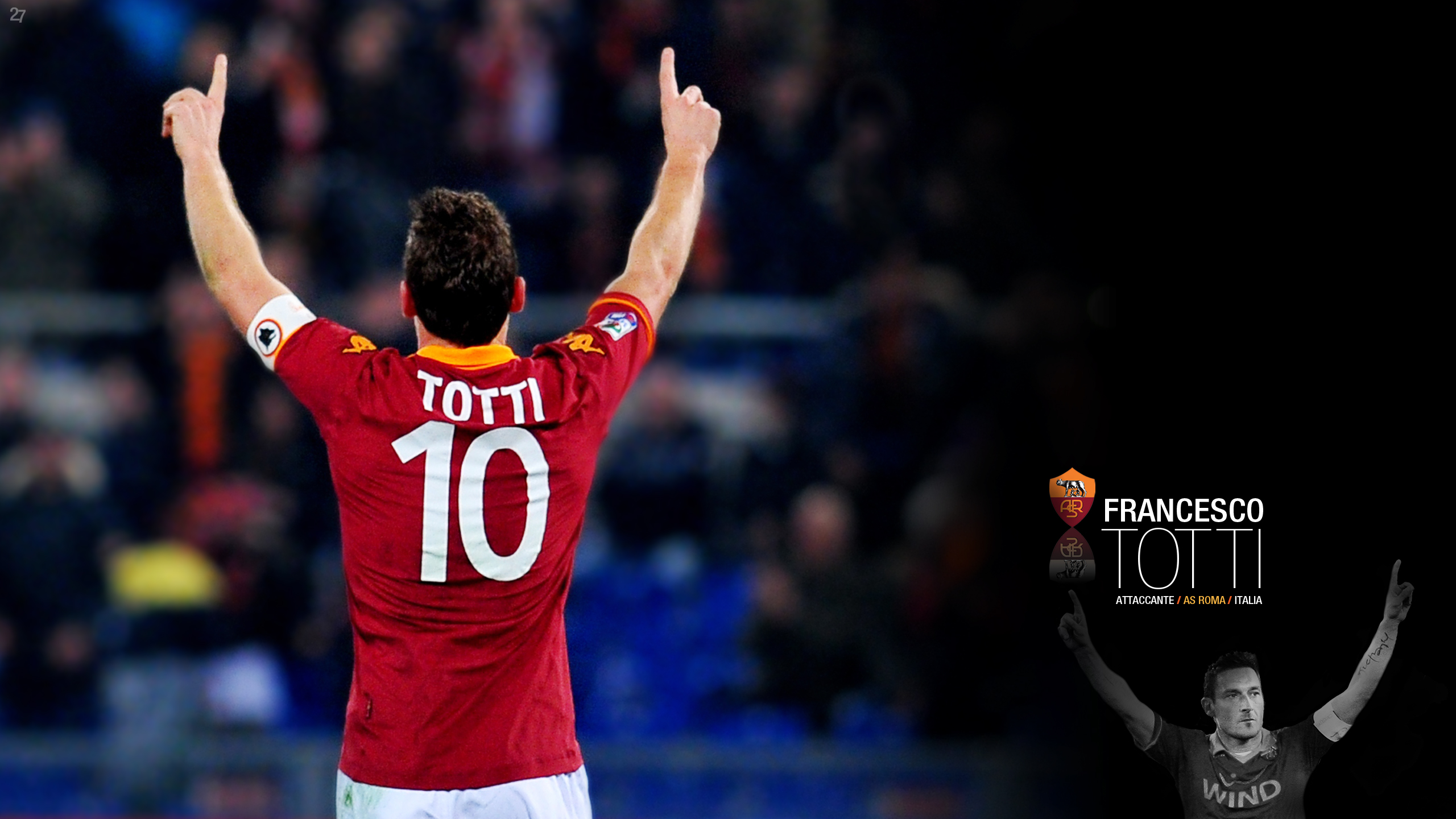 Sports Francesco Totti 2560x1440