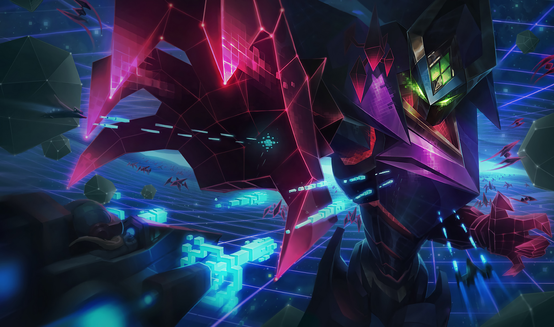Malzahar League Of Legends PC Gaming Video Game Art Colorful 1920x1133