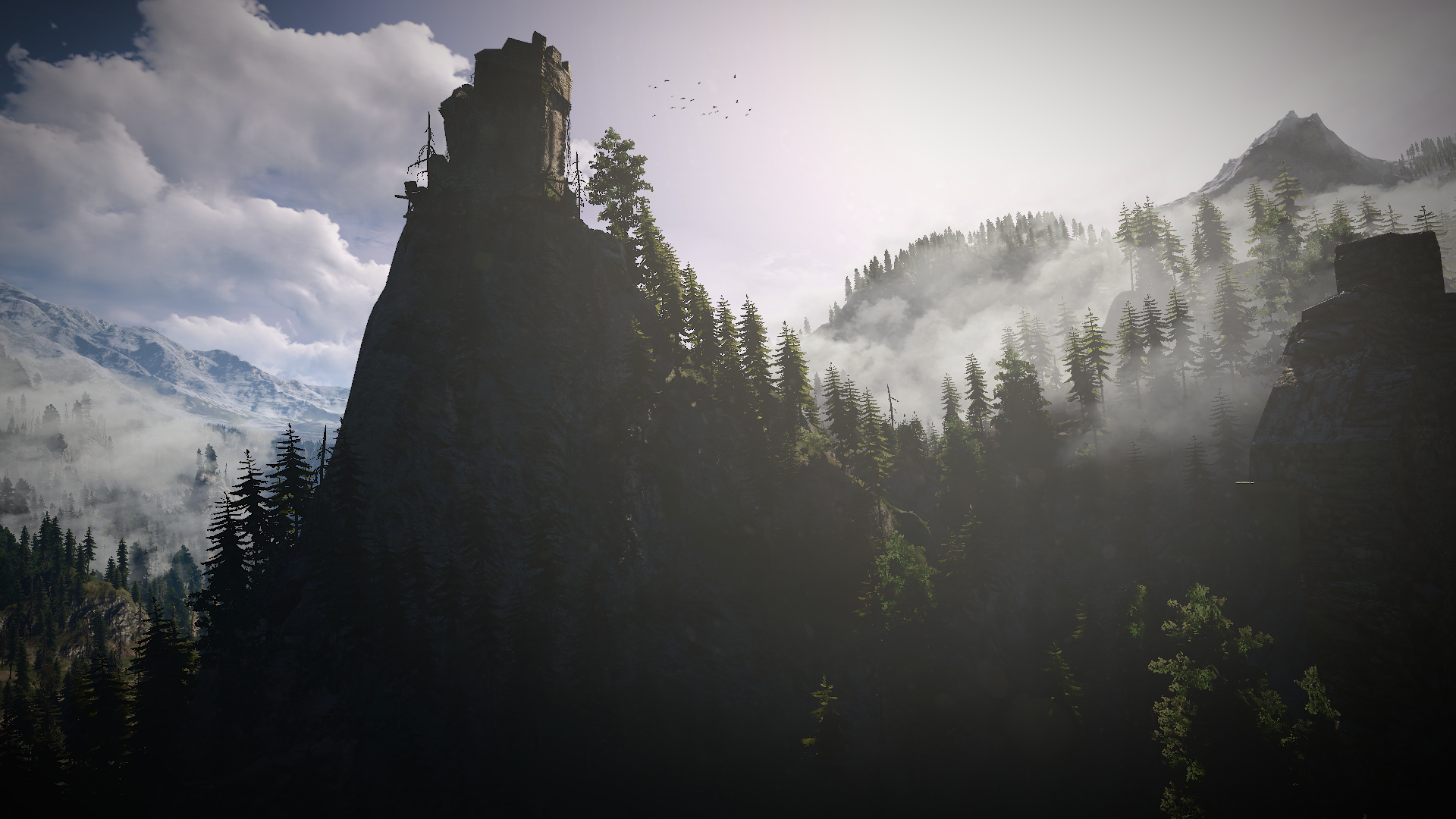 The Witcher 3 Wild Hunt Kaer Morhen The Witcher Screen Shot 1920x1080