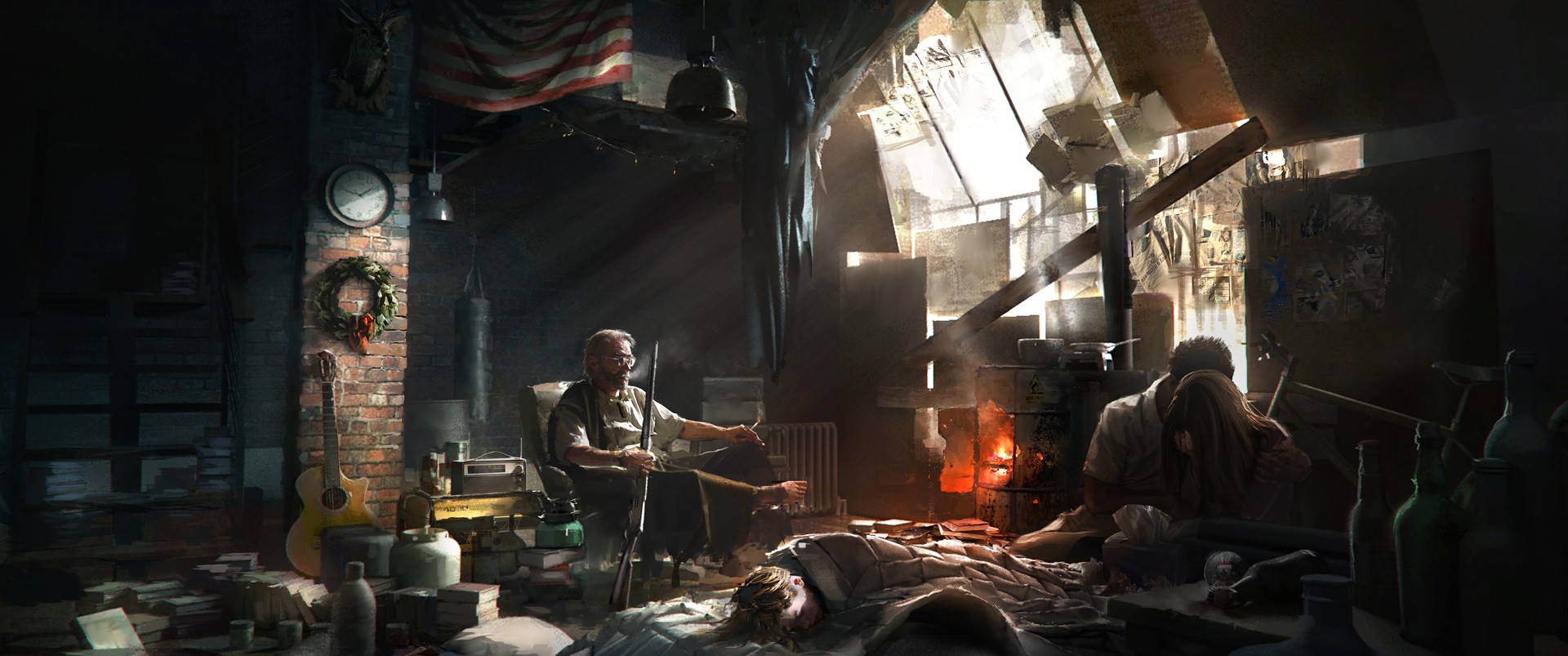 Tom Clancys The Division Computer Game Concept Art 1920x803
