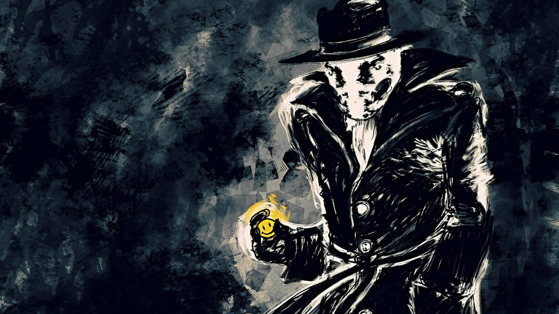 Watchmen Rorschach Artwork 1920x1080