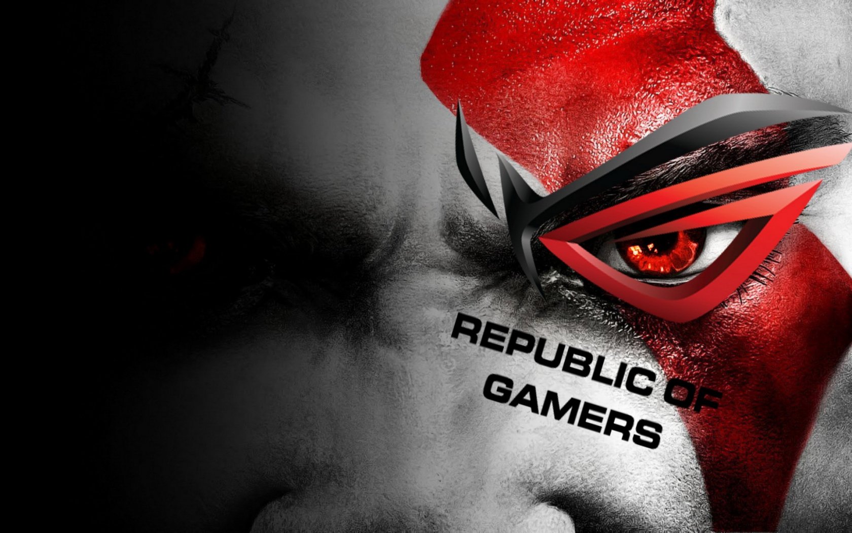 Asus Computer God Of War Technology Republic Of Gamers 1680x1050