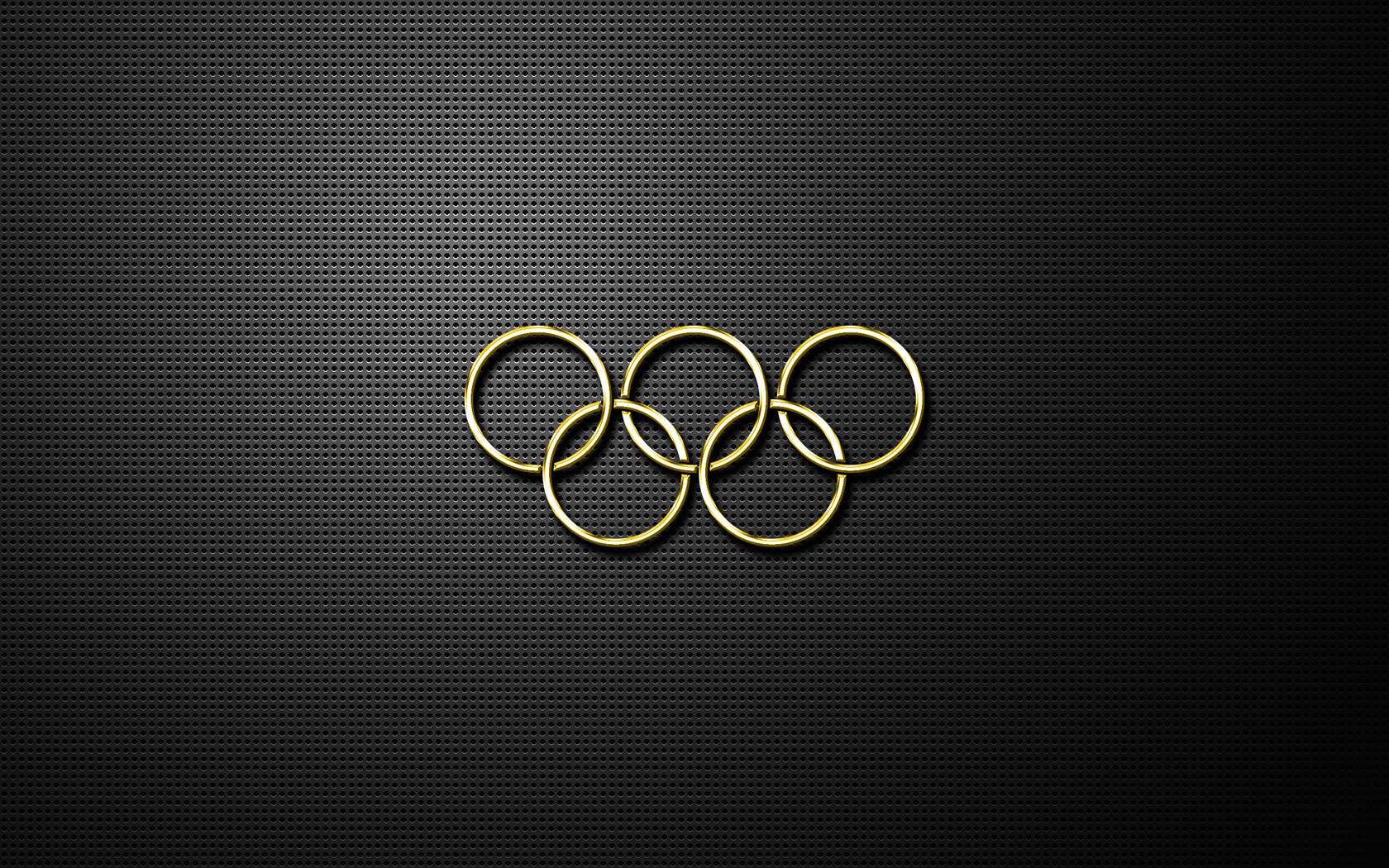 Olympics Simple Background Texture Gold 1680x1050
