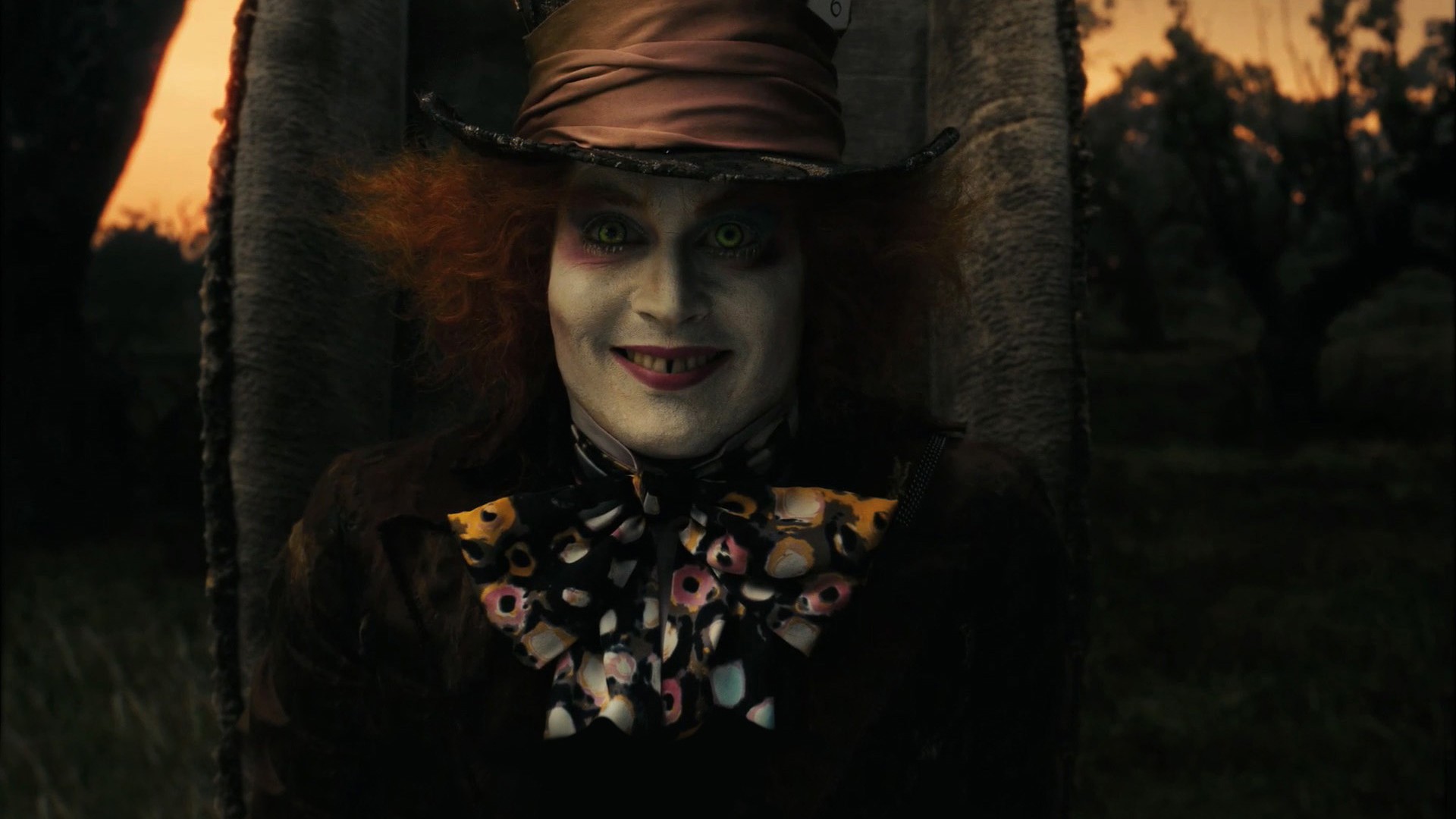 Alice In Wonderland Mad Hatter Johnny Depp 1920x1080