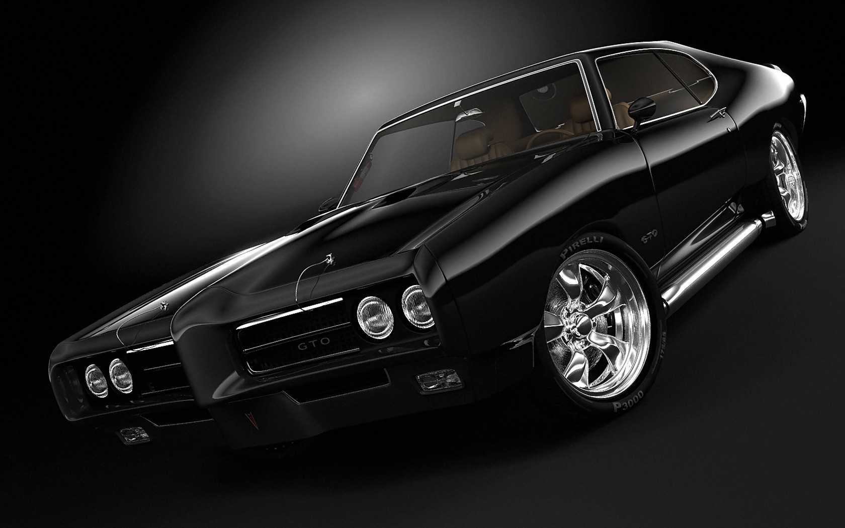 Car Pontiac GTO Pontiac Black Cars Vehicle 1680x1050