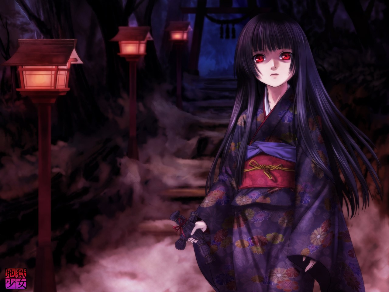 Kimono Jigoku Shoujo Night 1280x960