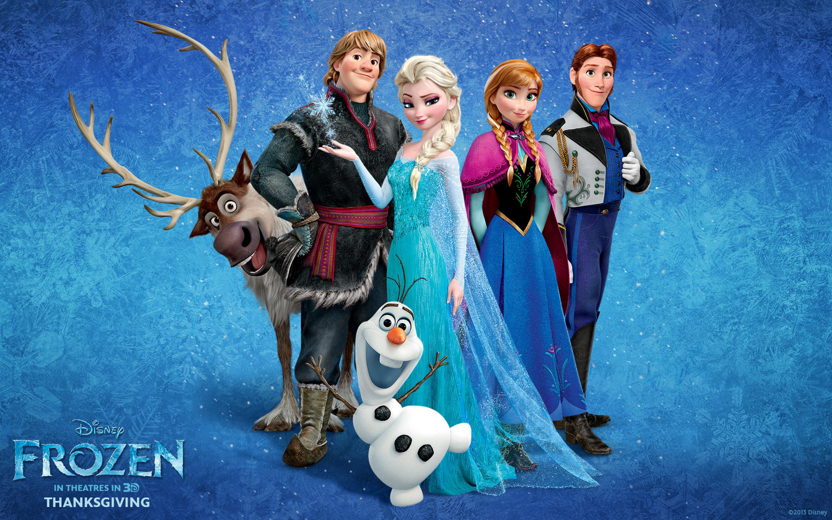 Frozen Movie Anna Frozen Elsa Frozen Sven Frozen Olaf Frozen Kristoff Frozen Hans Frozen 2880x1800