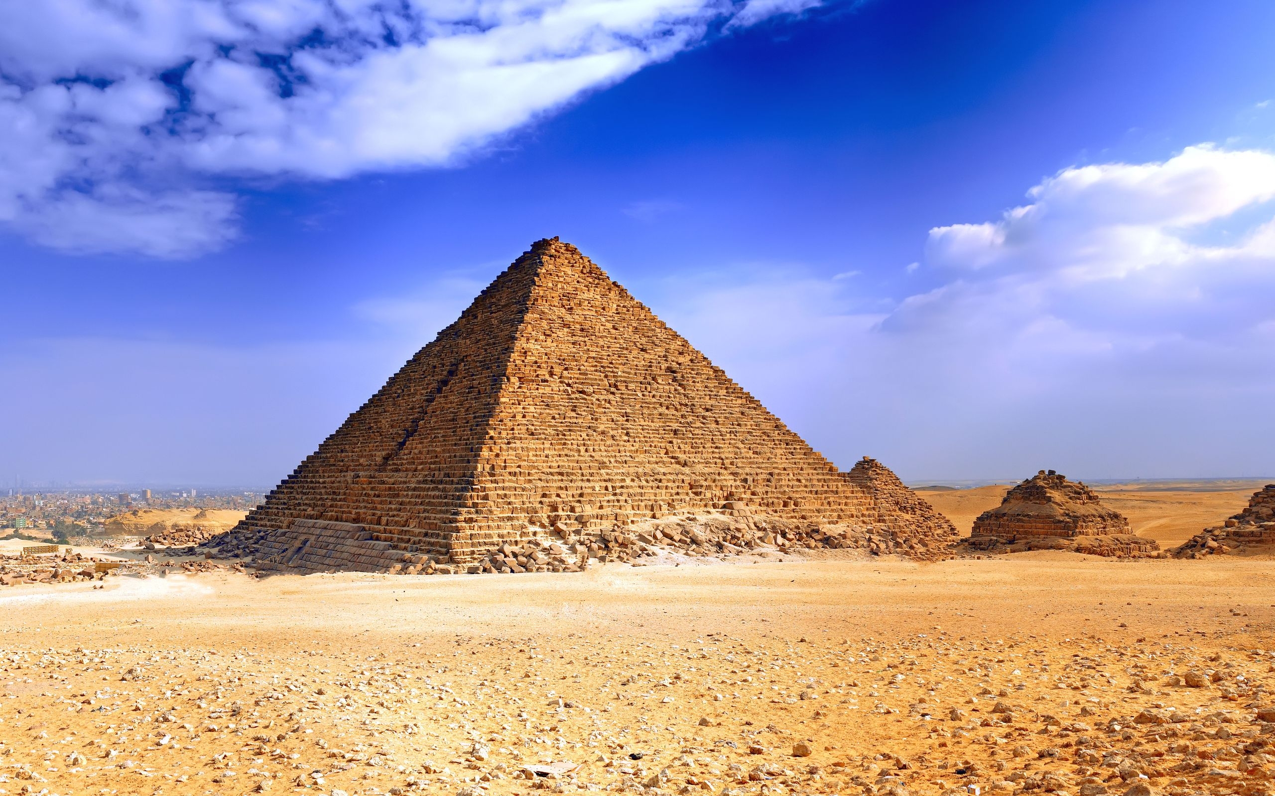 Nature Landscape HDR Pyramid Egypt 2560x1600
