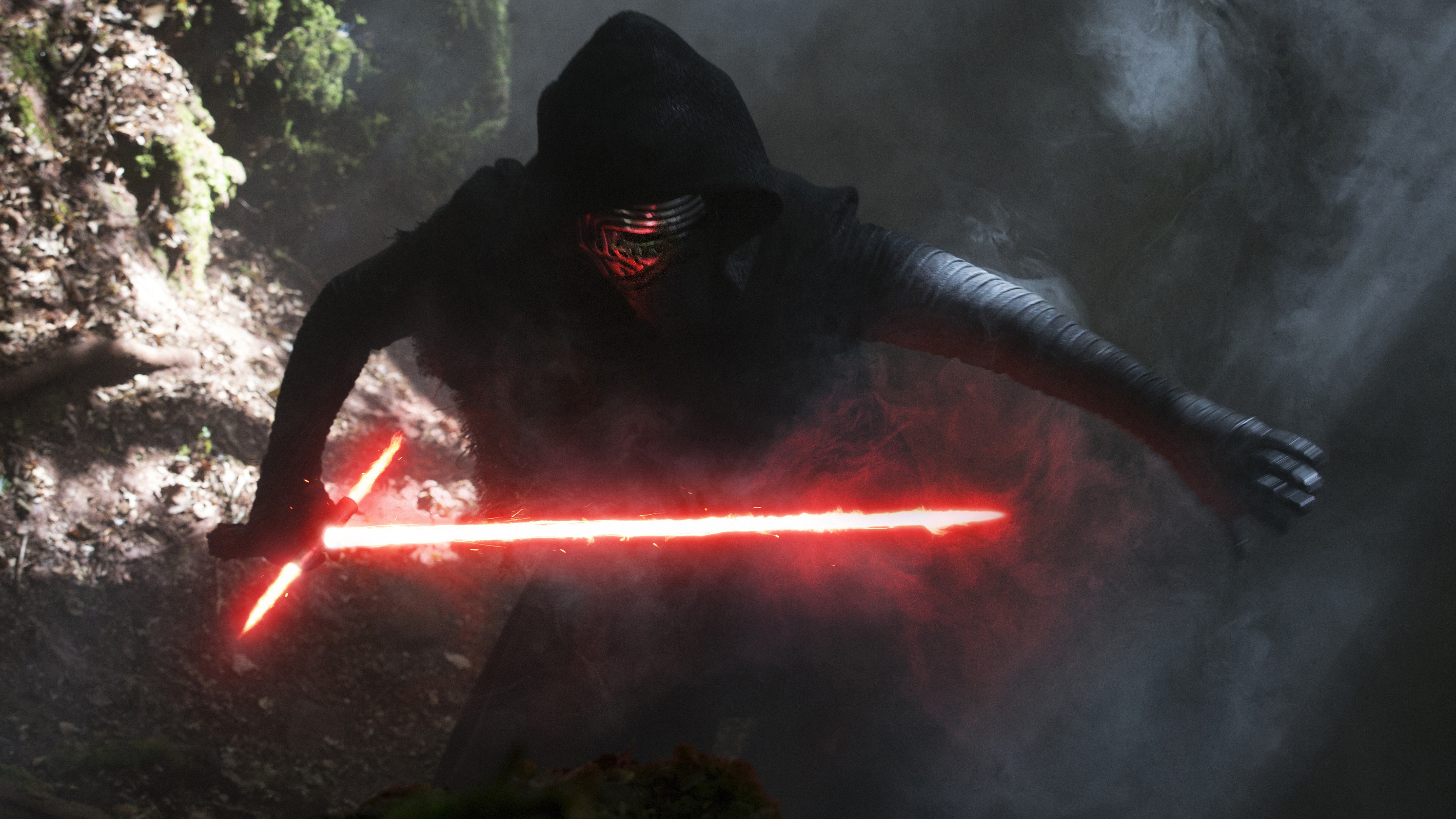 Star Wars Star Wars The Force Awakens Kylo Ren Movies The New Order Star Wars Lightsaber Science Fic 5750x3236