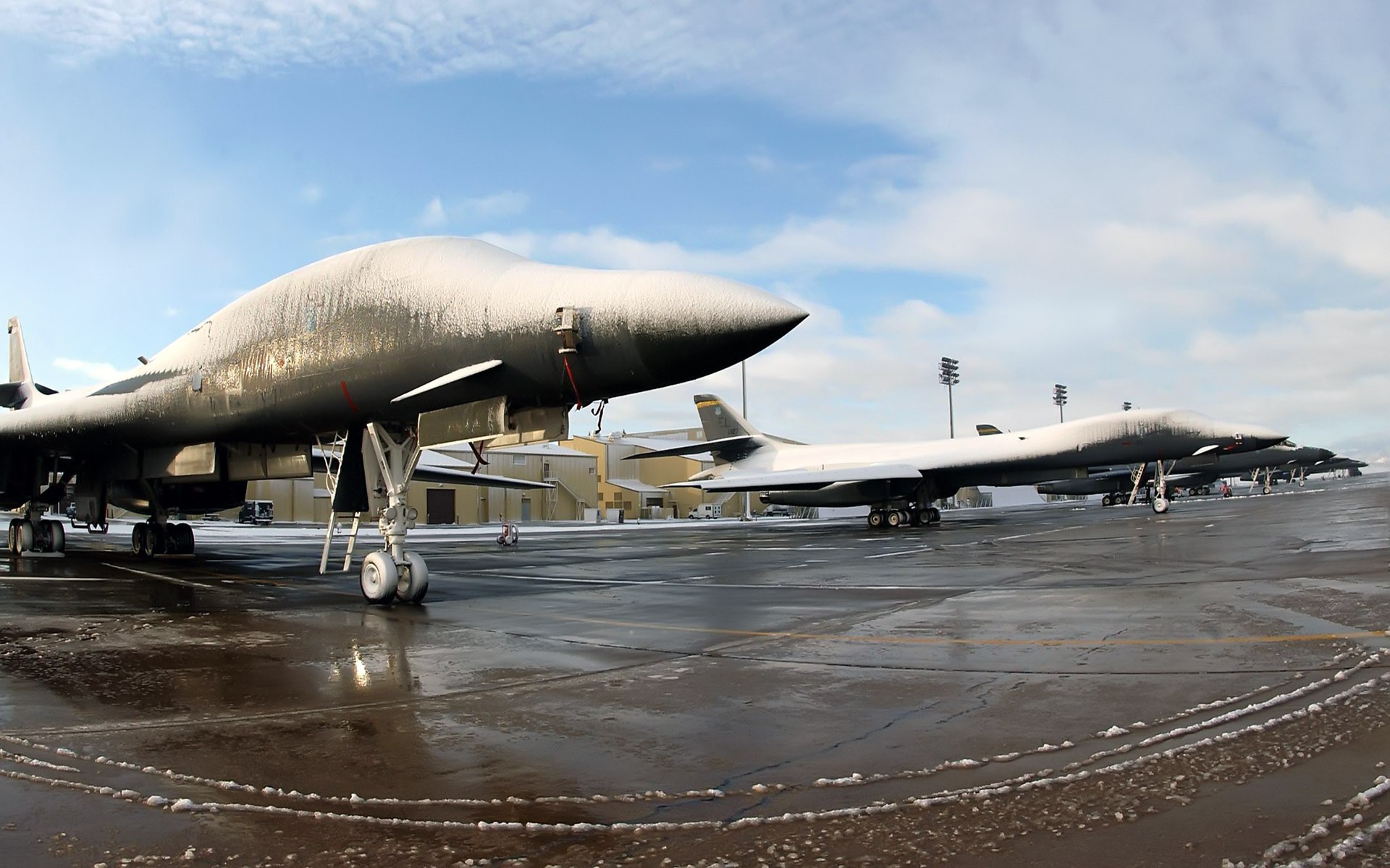 Airplane Rockwell B 1 Lancer Warplanes 1920x1200