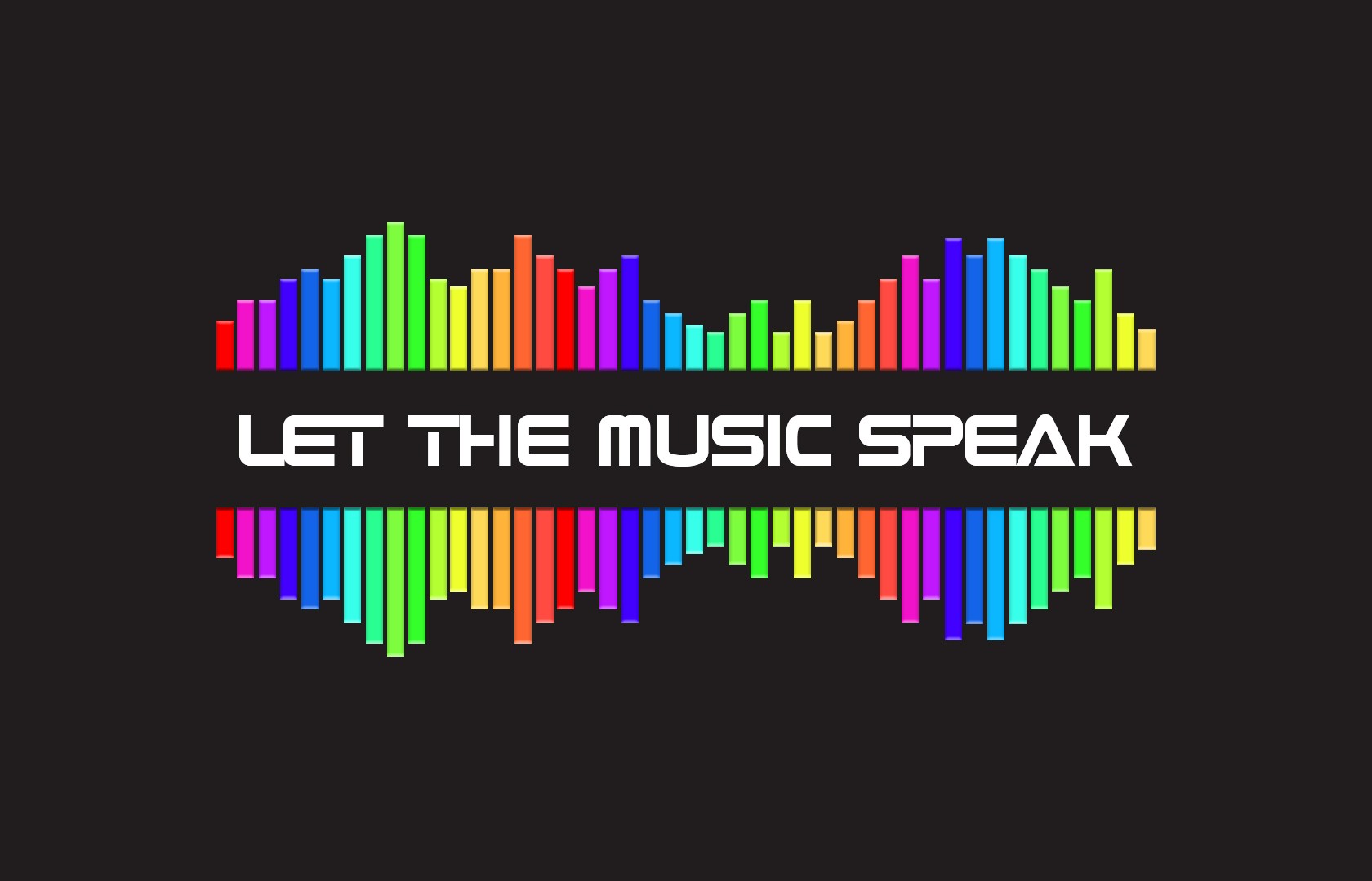 Music Colorful Rainbows Simple Abstract Music Is Life 1680x1080