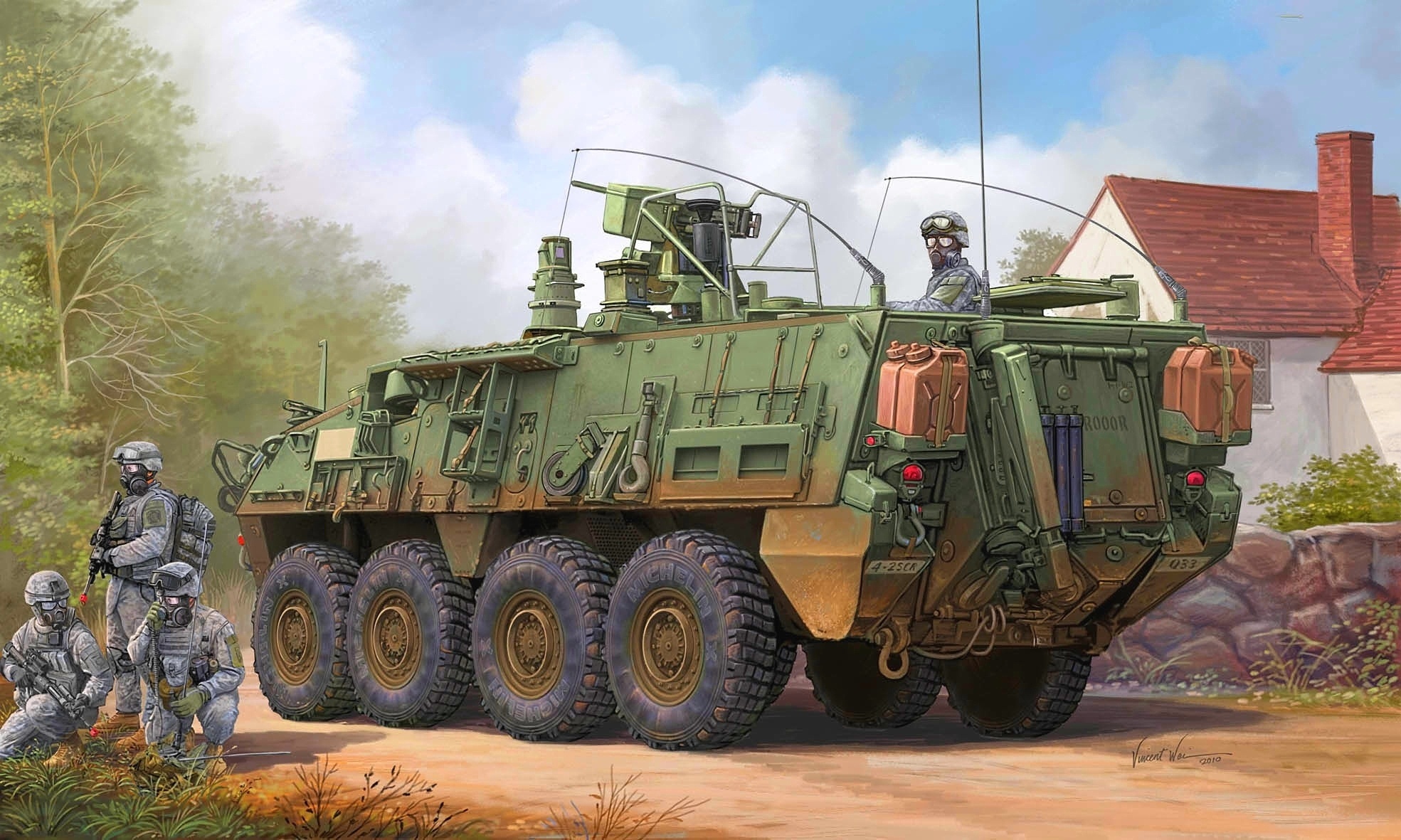 Military Armored Personnel Carrier 1969x1181