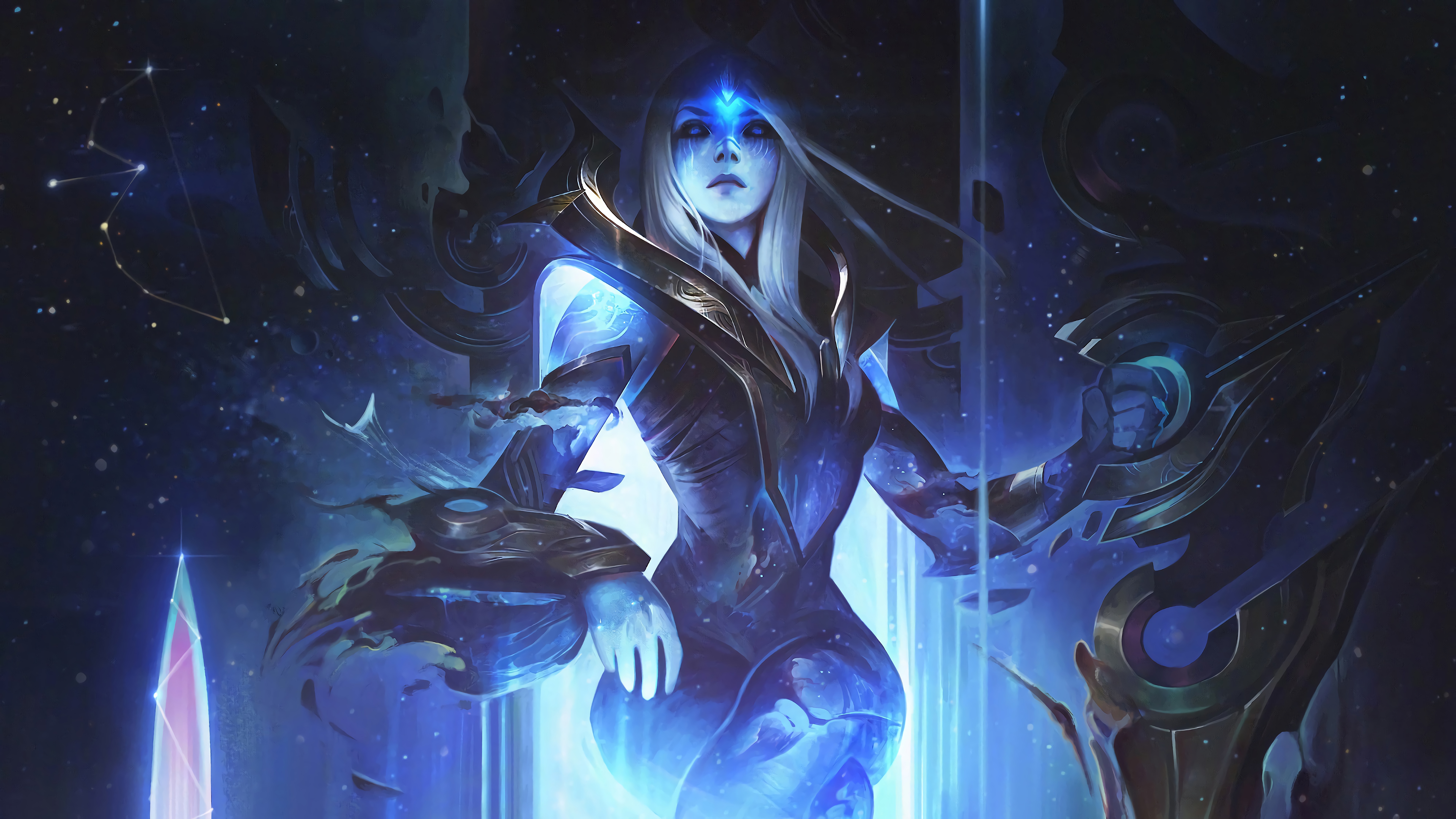 League Of Legends ADC Marksman Adcarry Ashe 7680x4320