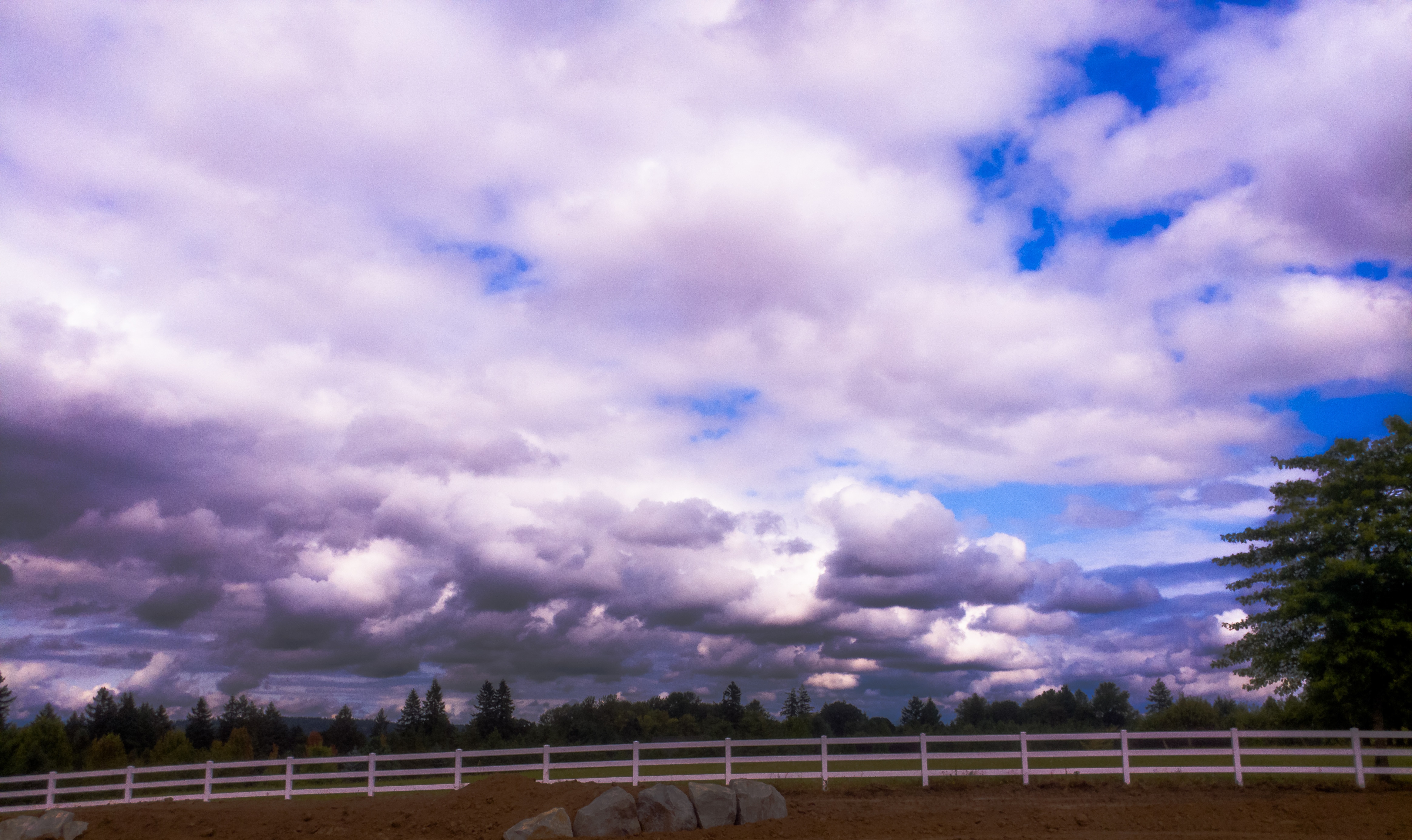 Washington State Clouds Outdoors Sky Fence 4656x2772