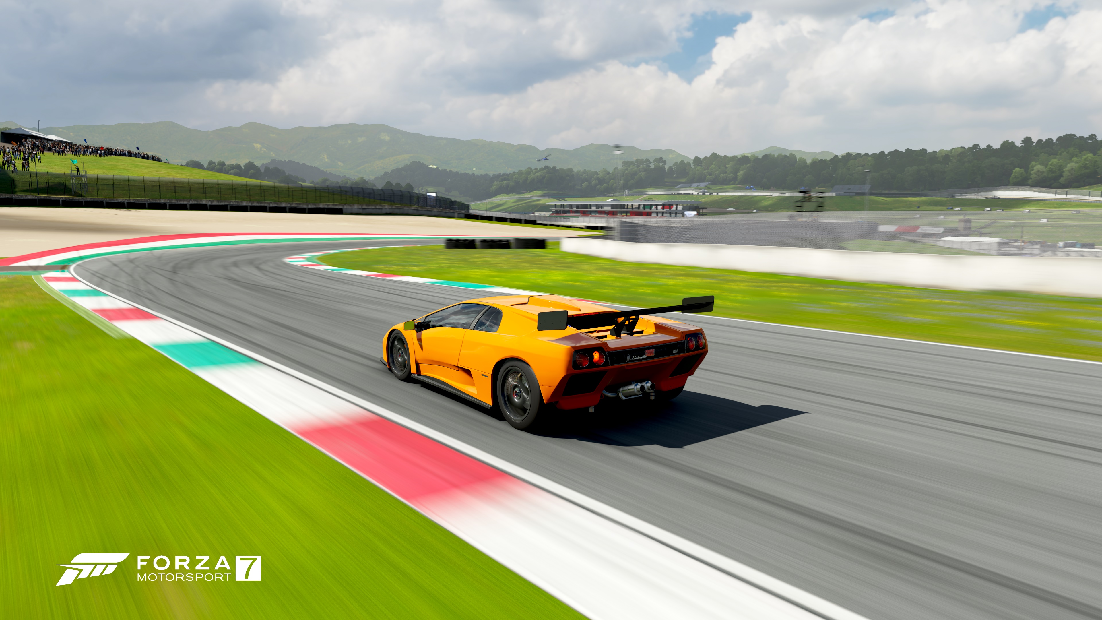 Lamborghini Forza Motorsport 7 Racing Video Games Car Lamborghini Diablo 3840x2160