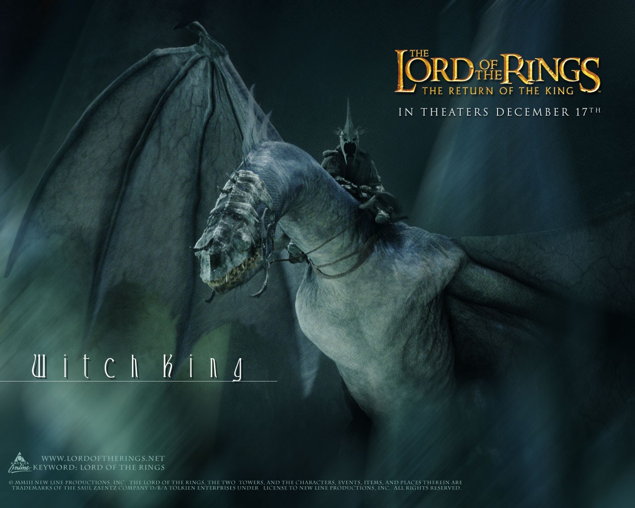 The Lord Of The Rings Nazgul Witchking Of Angmar Movies 1280x1024