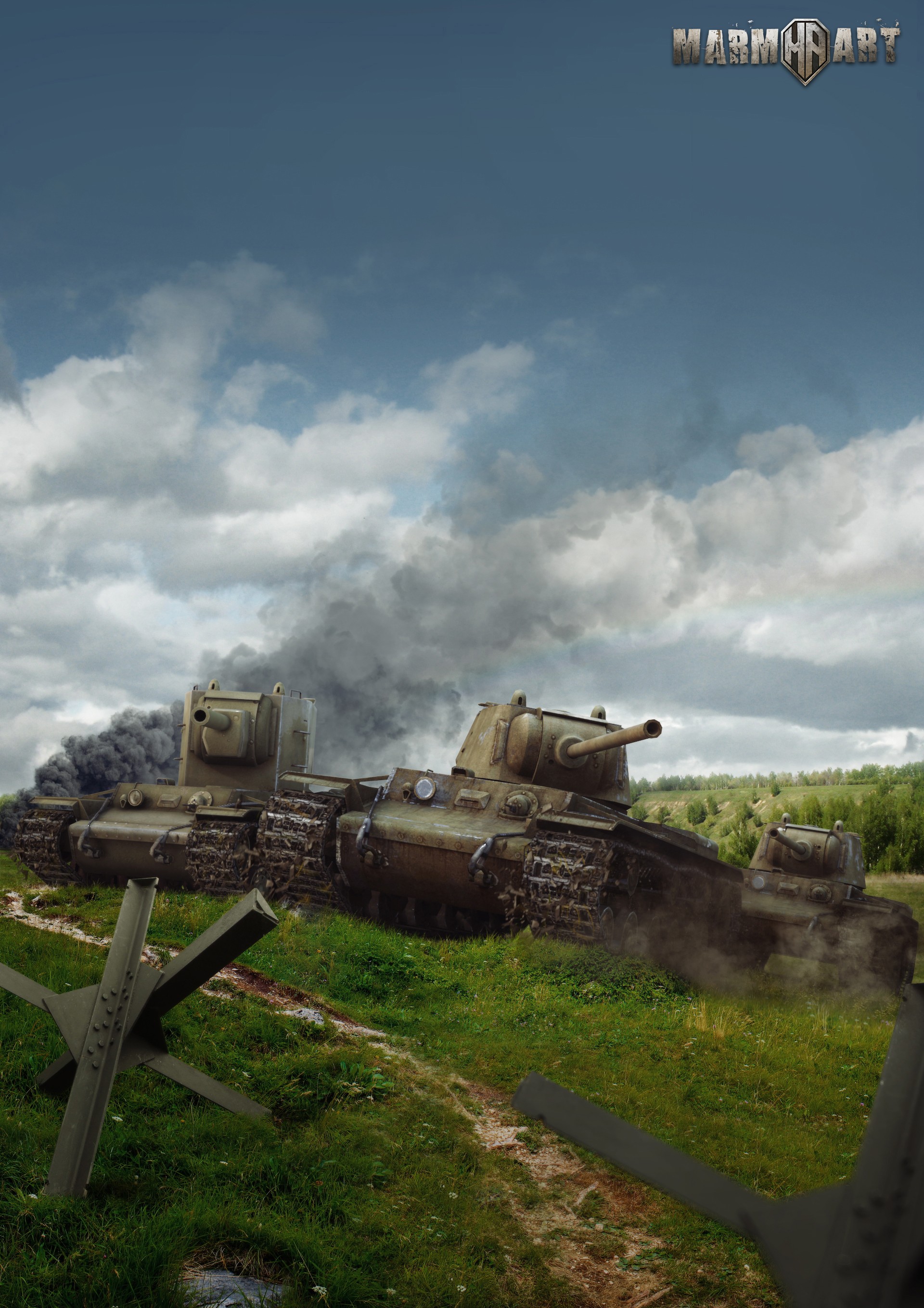 World Of Tanks Tank Wargaming Video Games KV 2 KV 1 1920x2716