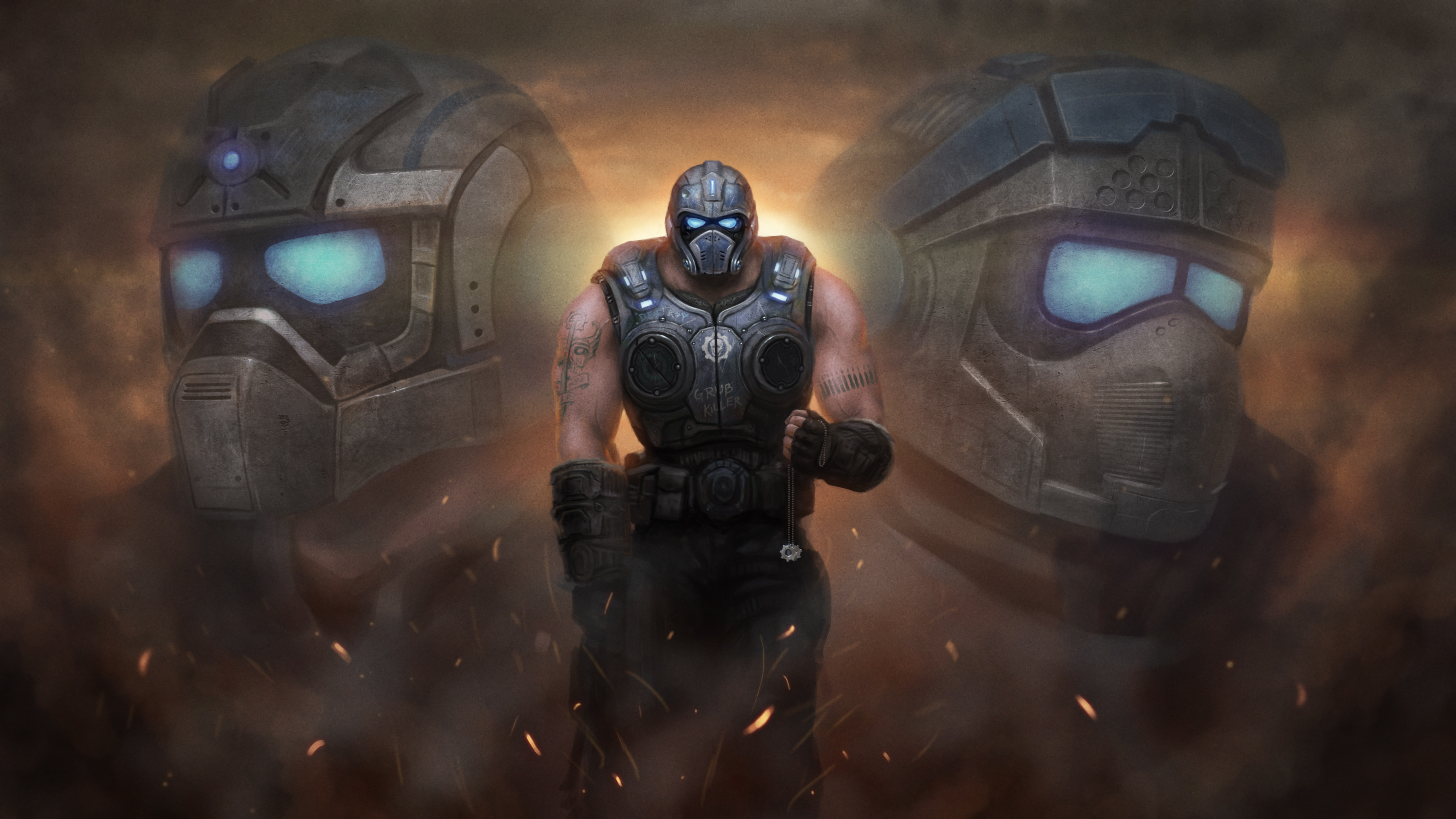 Video Game Gears Of War 3 3000x1688