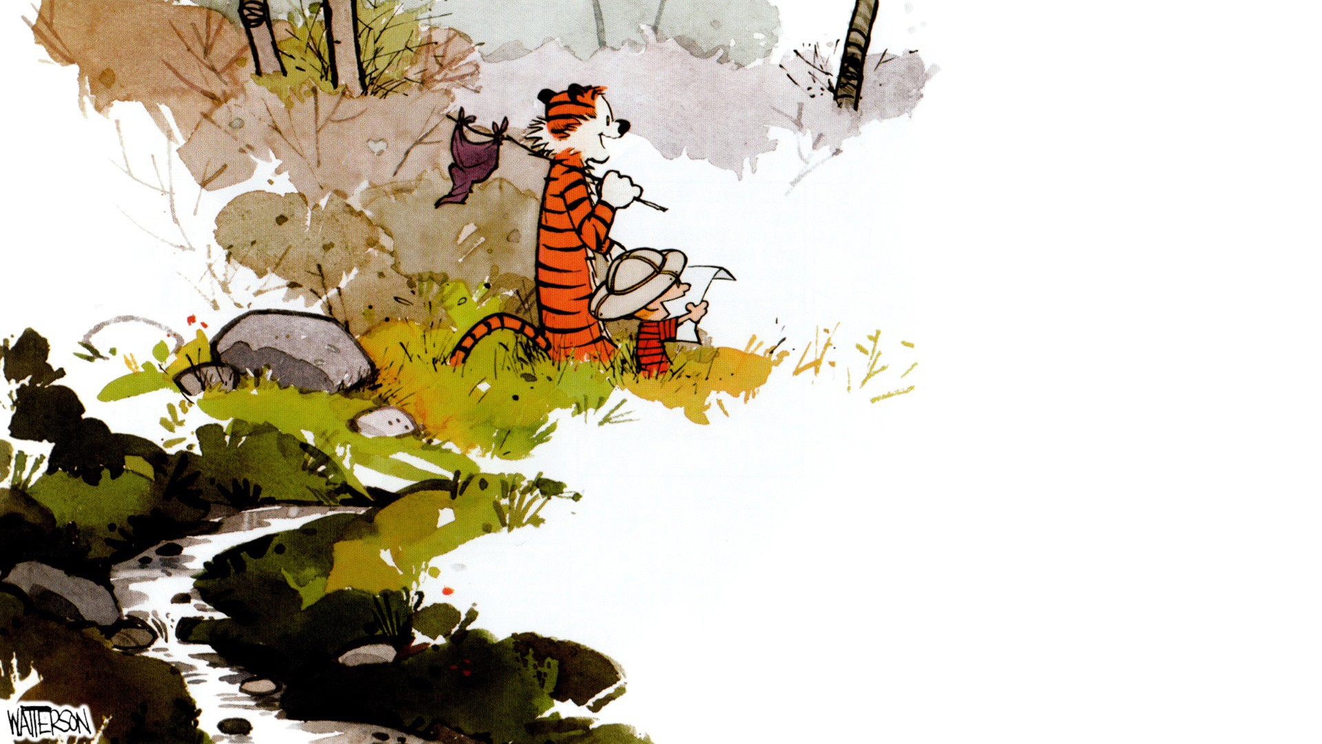 Calvin And Hobbes Comics Exploration 1920x1080