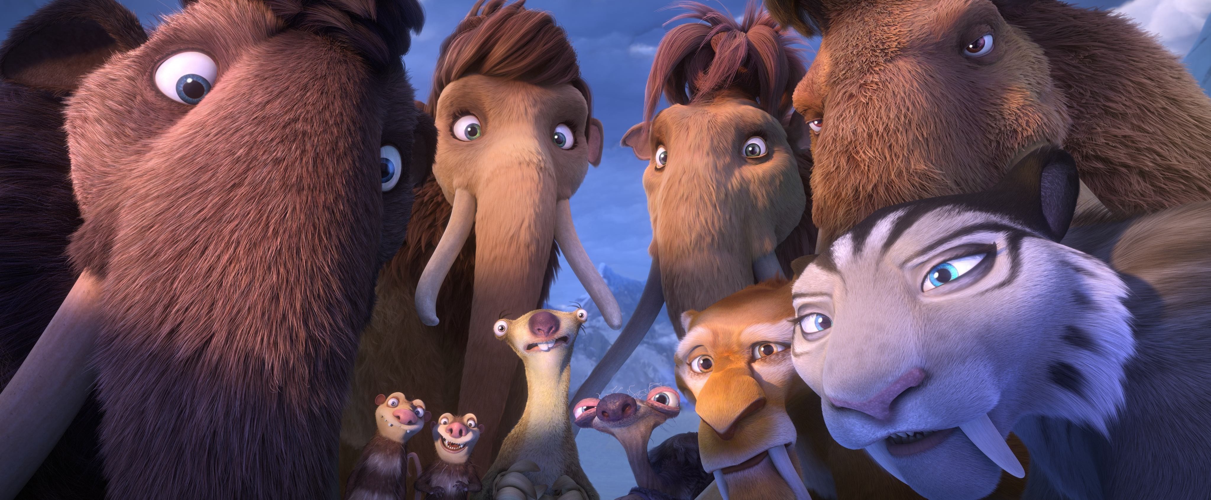 Ice Age Collision Course Sid Ice Age 4096x1691