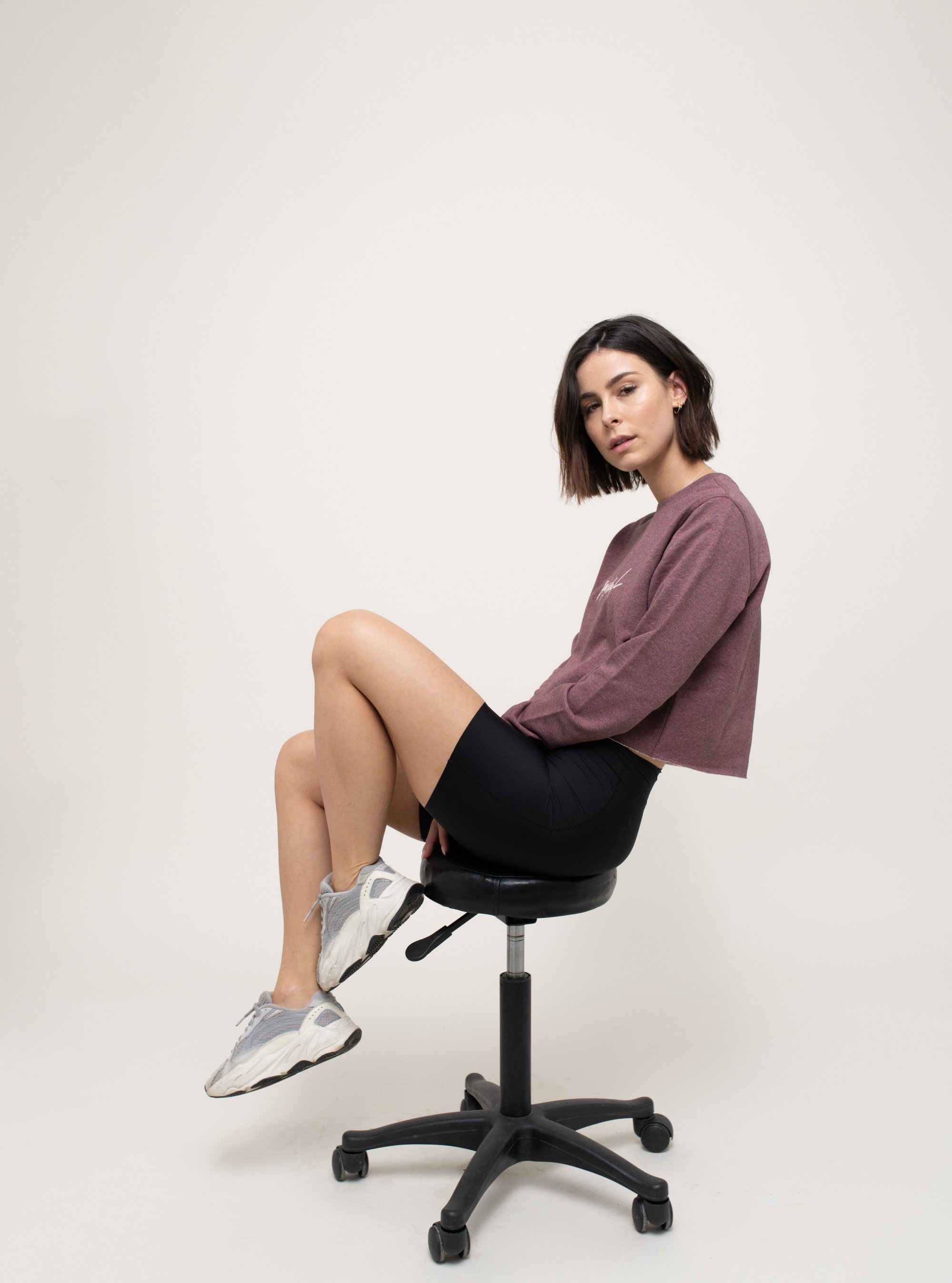 Lena Meyer Landrut Women Singer Simple Background Legs Chair 2000x2696