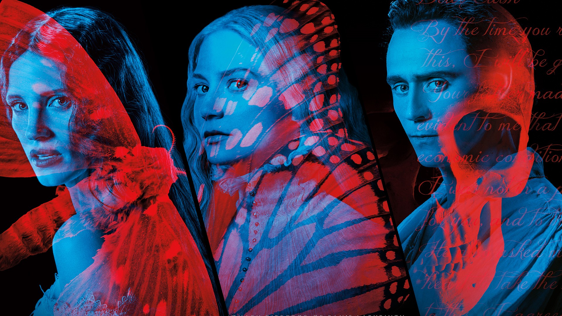 Tom Hiddleston Mia Wasikowska Jessica Chastain 1920x1080