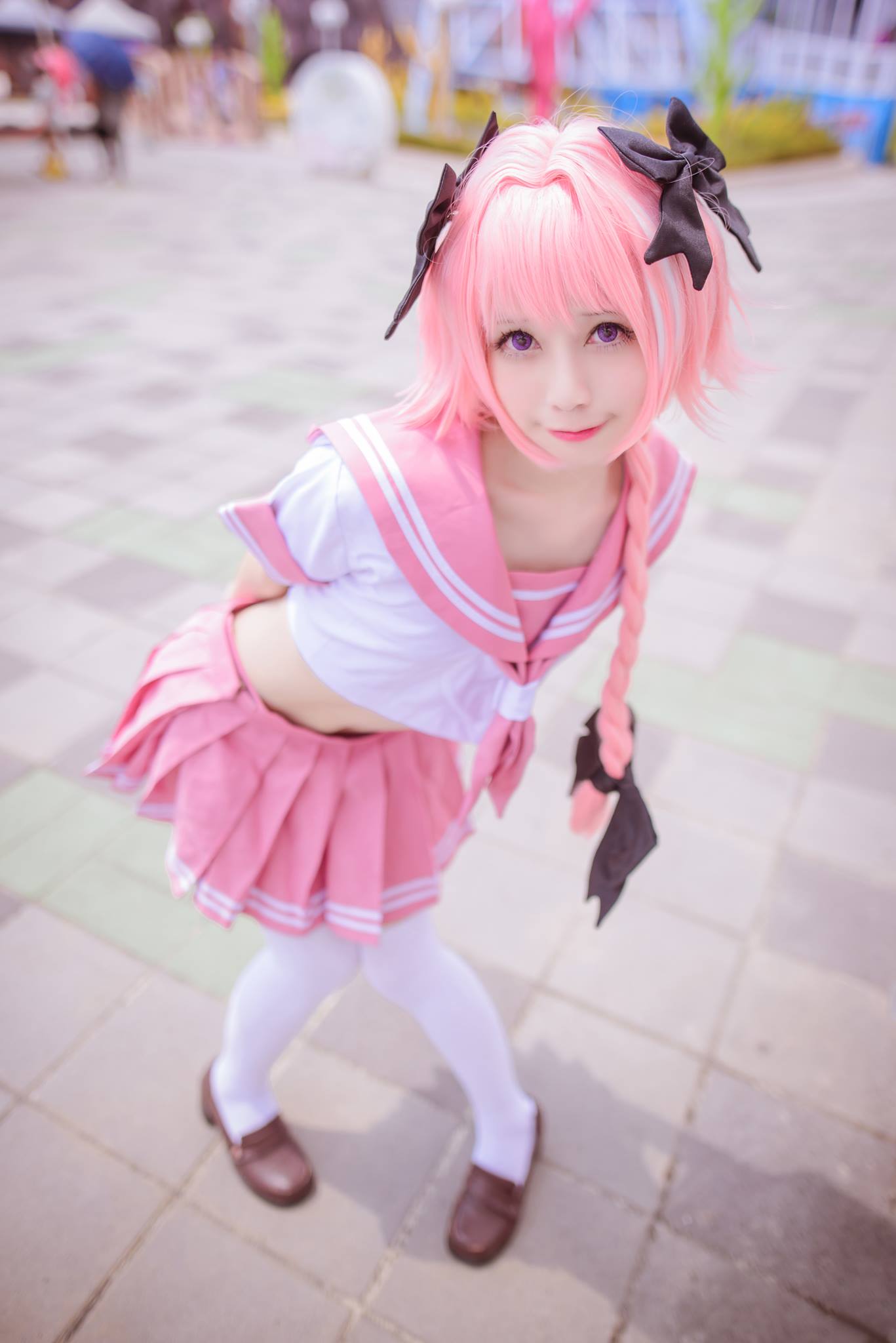 Cosplay Asian Pink Hair Dyed Hair Fate Grand Order Astolfo Fate Apocrypha Astolfo Fate Grand Order S 1367x2048