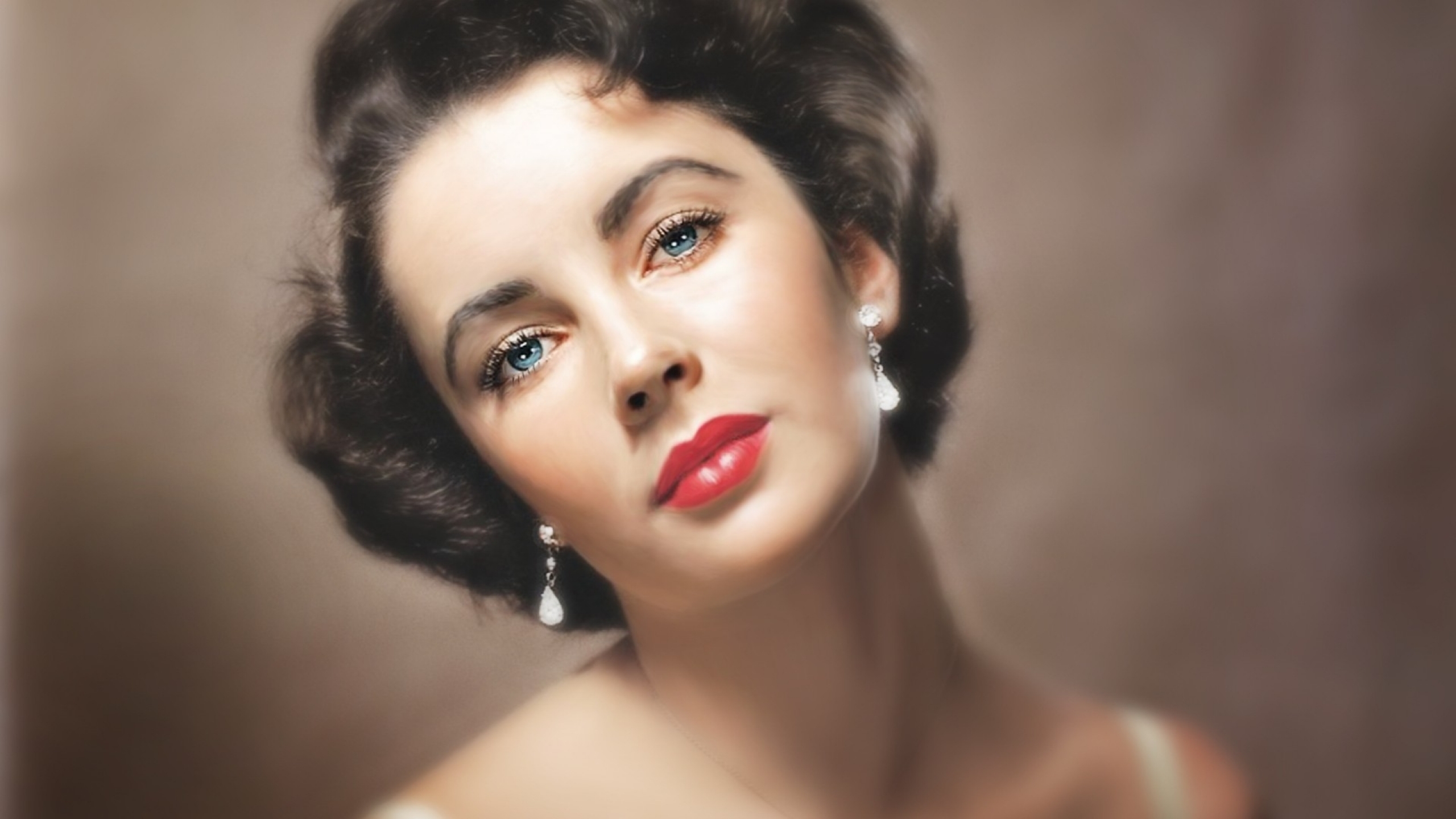 Actress Elizabeth Taylor 2560x1440