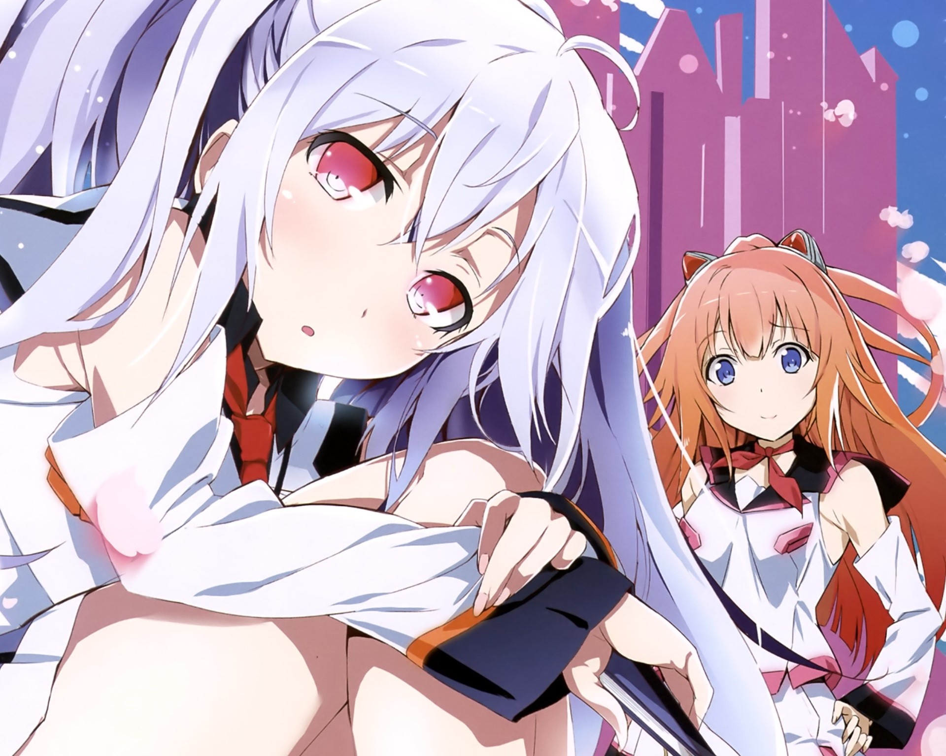 Plastic Memories Anime Girls Isla Kinushima Michiru 1920x1536